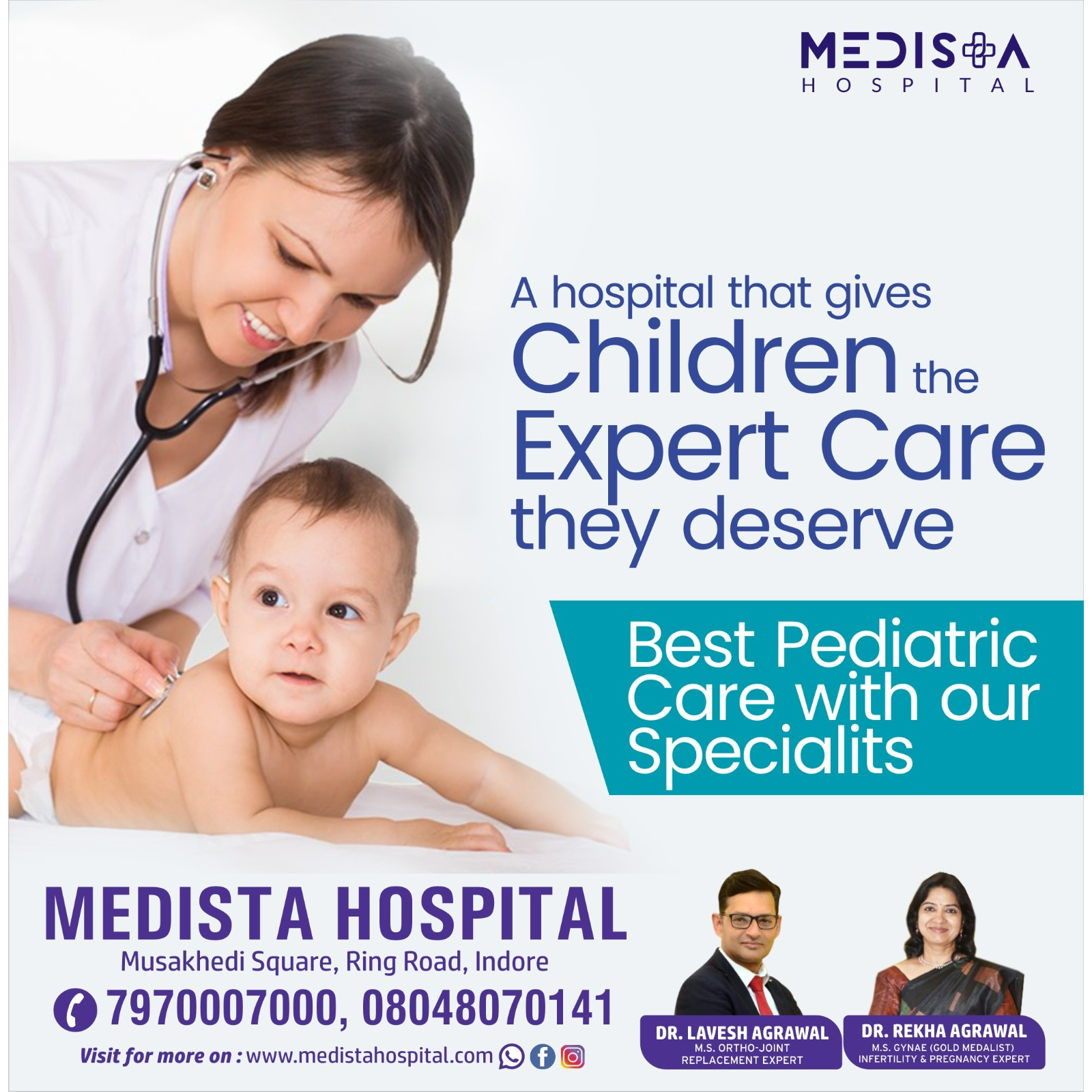 Best Pediatric Care in Indore!
Experience the best... main image
