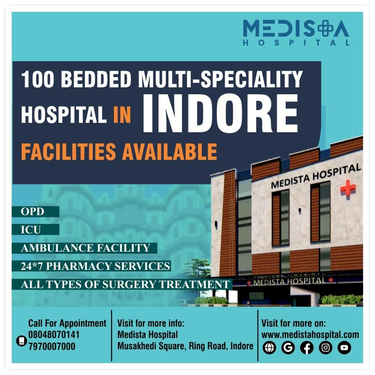 100- Bedded Multi Speciality Hospital in Indore!
M... main image