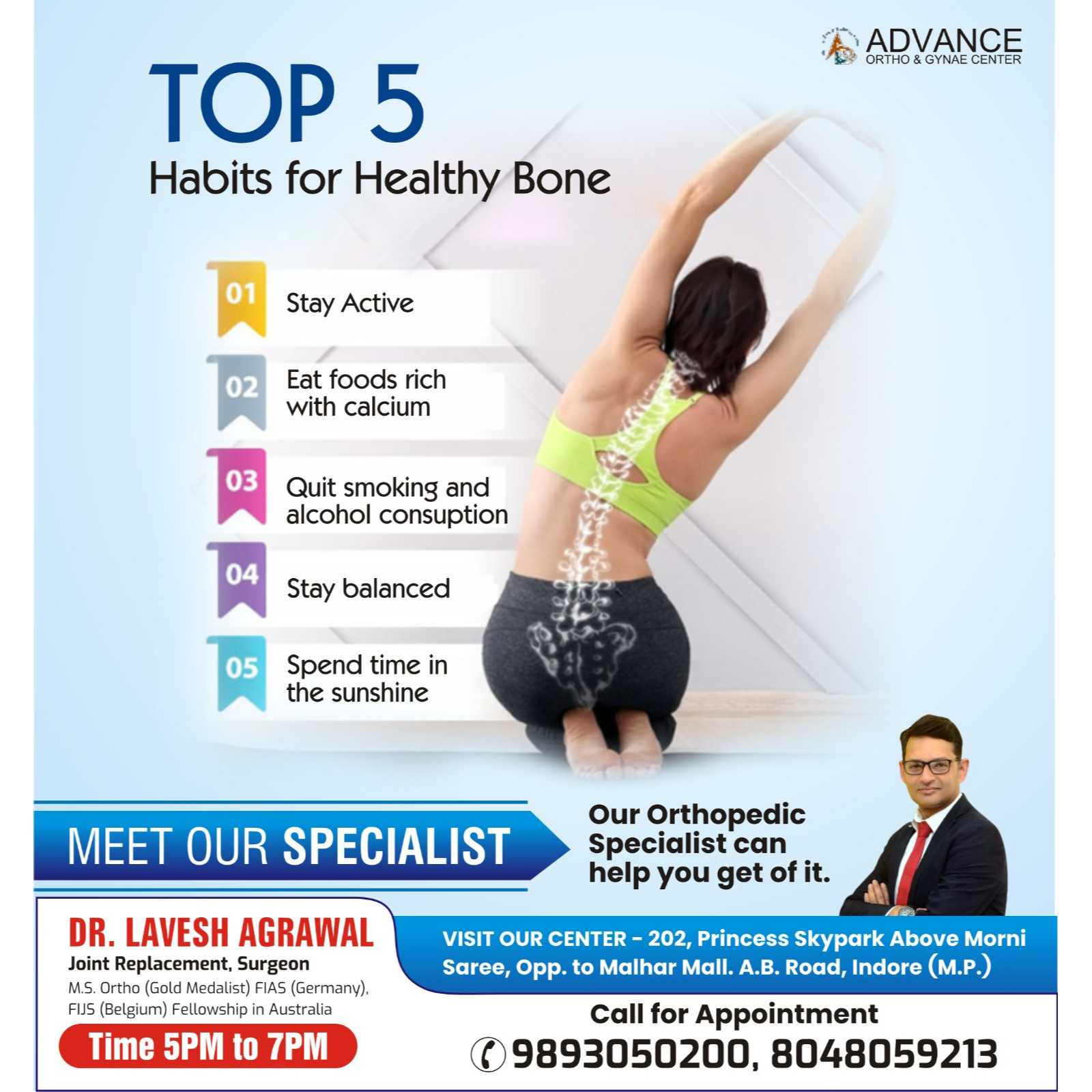 Best Bone Treatment Specialist in Indore

 Looking... main image
