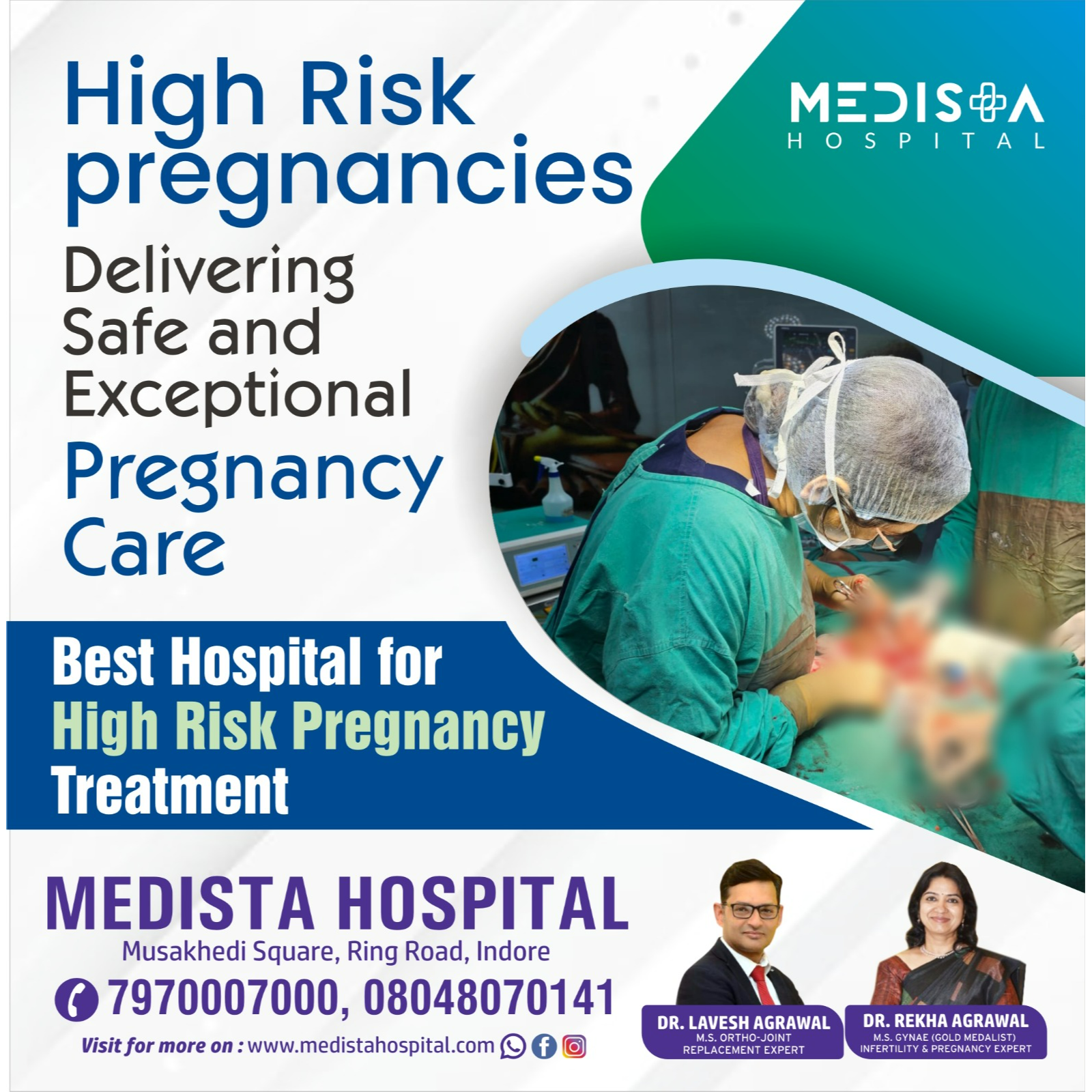 Best High Risk Pregnancy Care in Indore!
Medist... main image