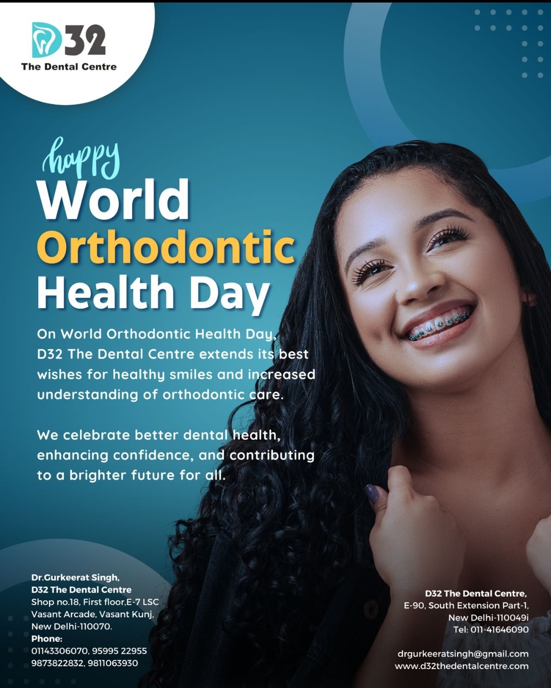 Enjoy a GREAT SMILE.... visit an Orthodontist..... main image