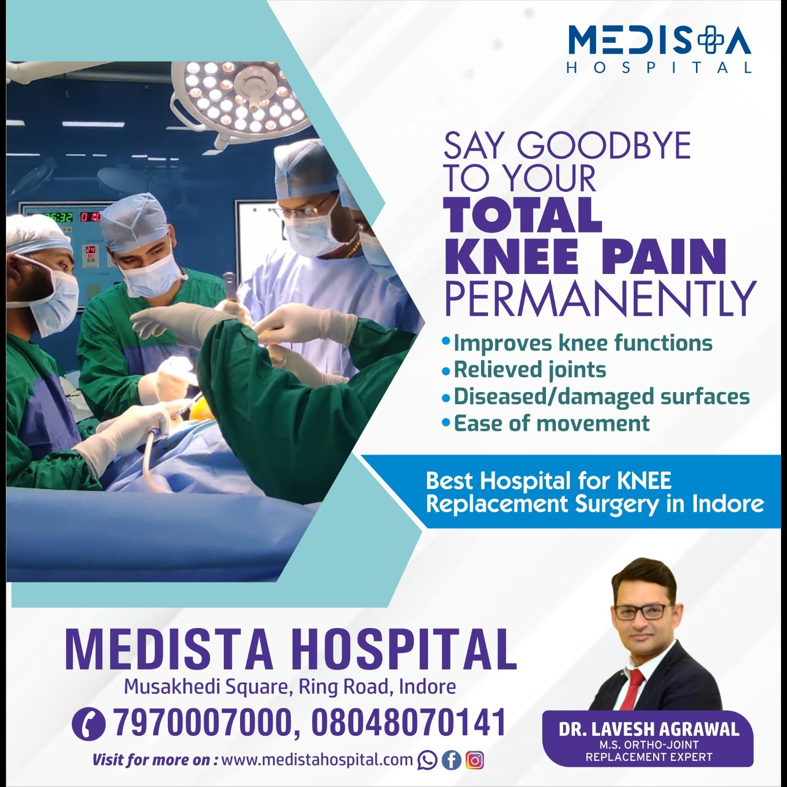 Best Hospital for Knee Pain Treatment in Indore – ... main image
