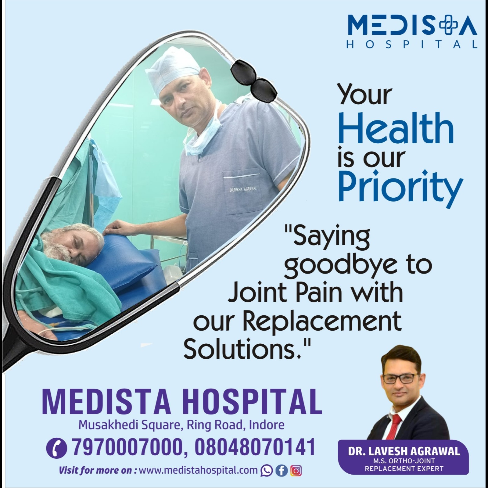 Best Joint Pain Treatment in Indore – Medista H... main image