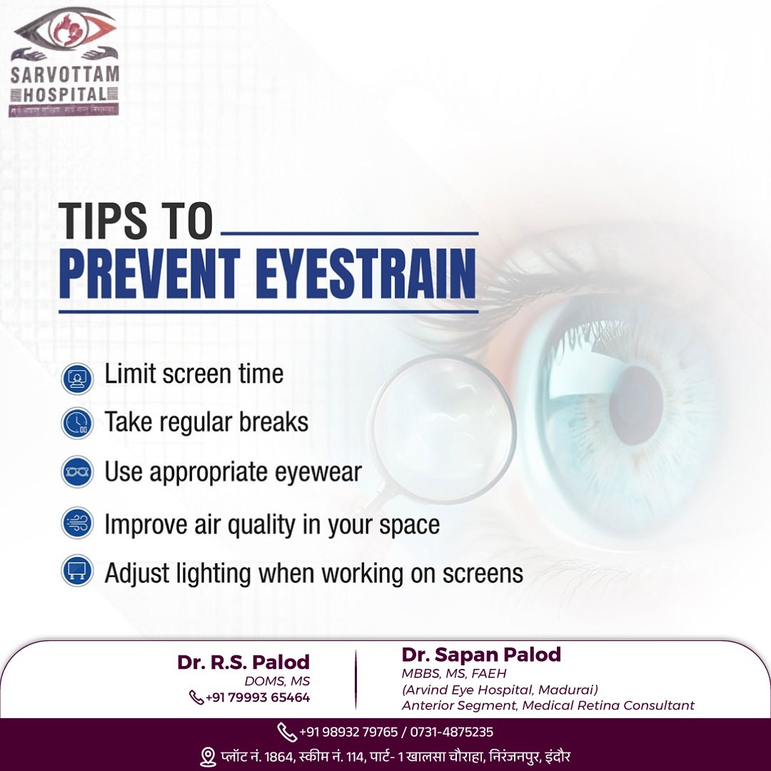 Here are some valuable tips to prevent eye stra... main image
