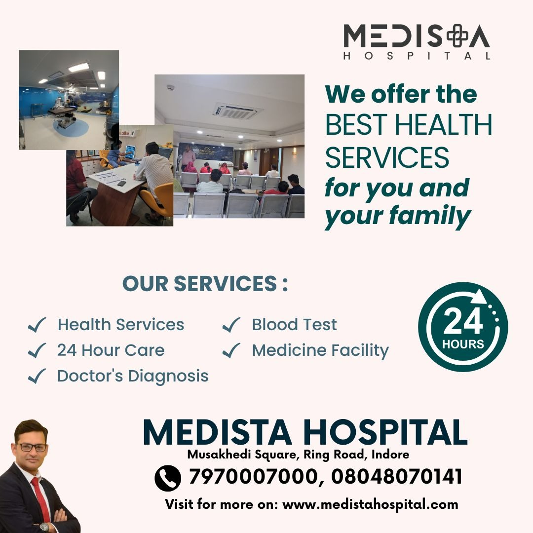 Best Healthcare Provider in Indore!
Medista Hos... main image