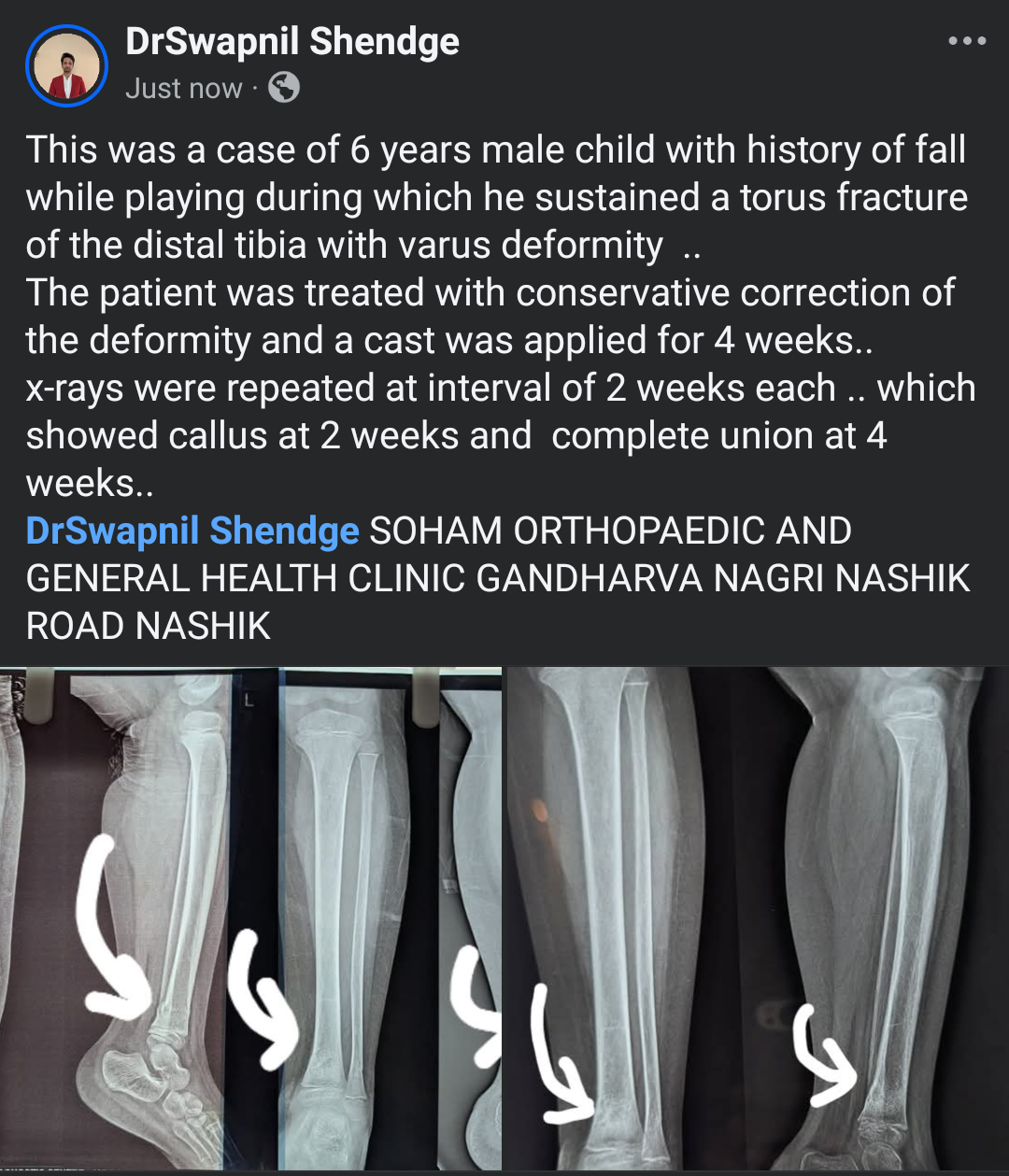 A recent case at the clinic main image