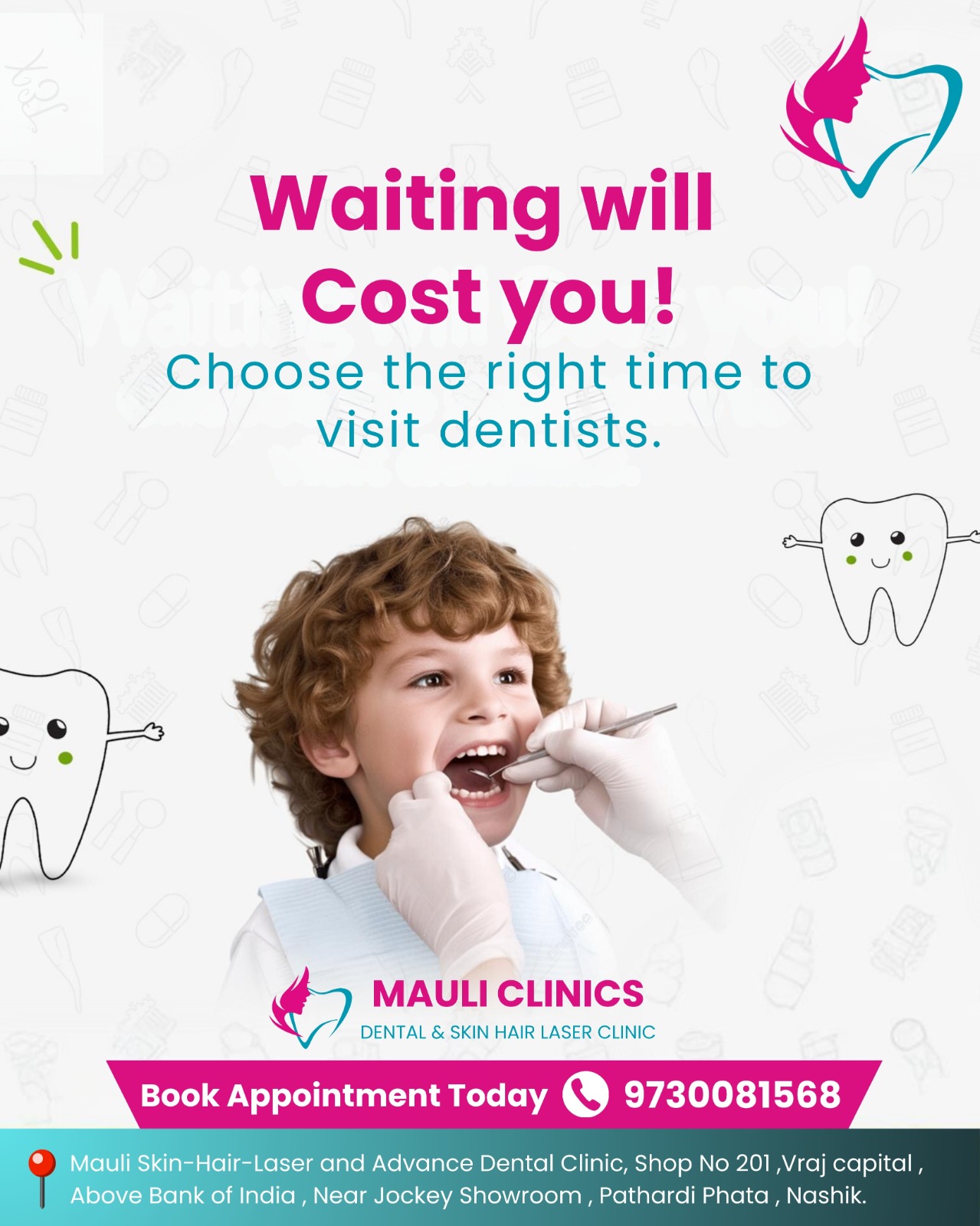 BEST DENTAL TREATMENT IN PATHARDI PHATA, NASHIk... main image