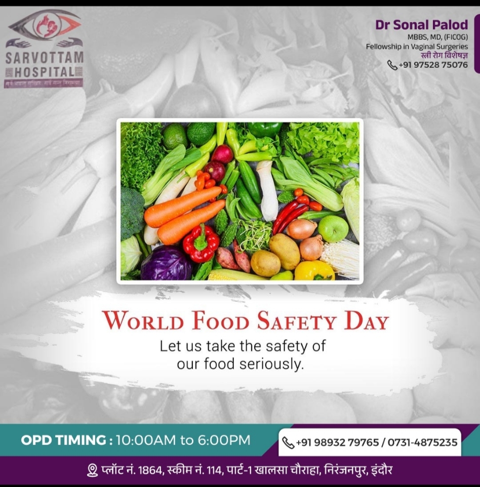 World Food Safety Day, observed on June 7, high... main image