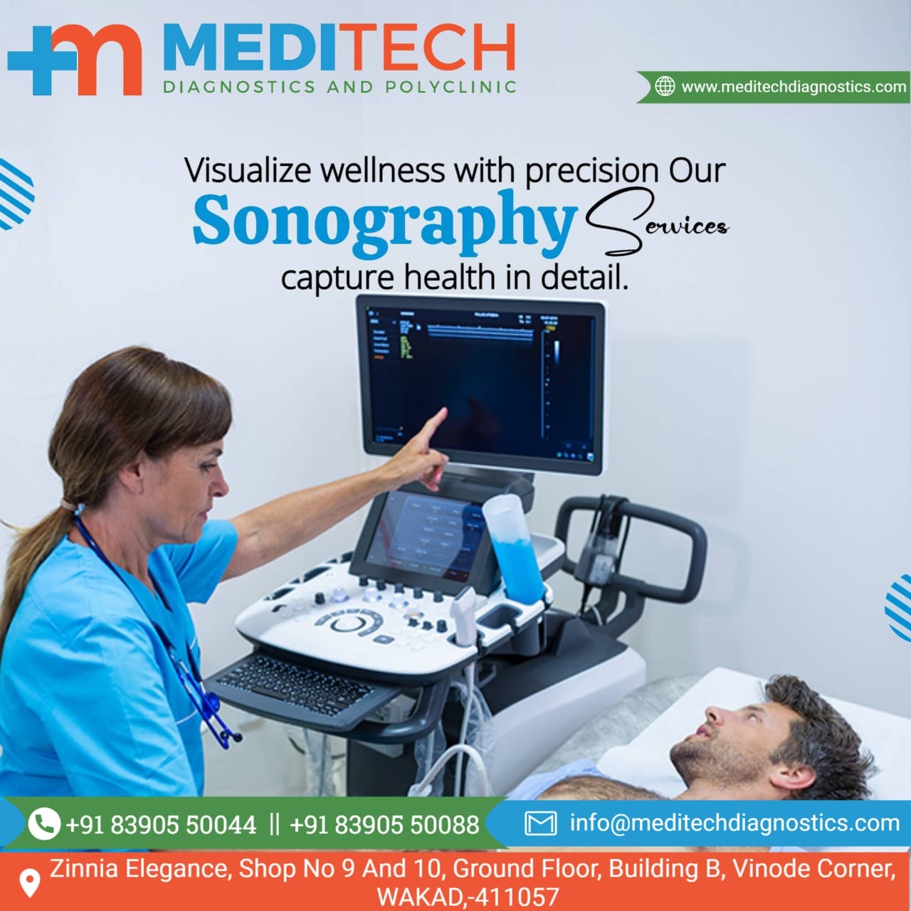 Ultrasonography available in wakad, pune.
Call for... main image