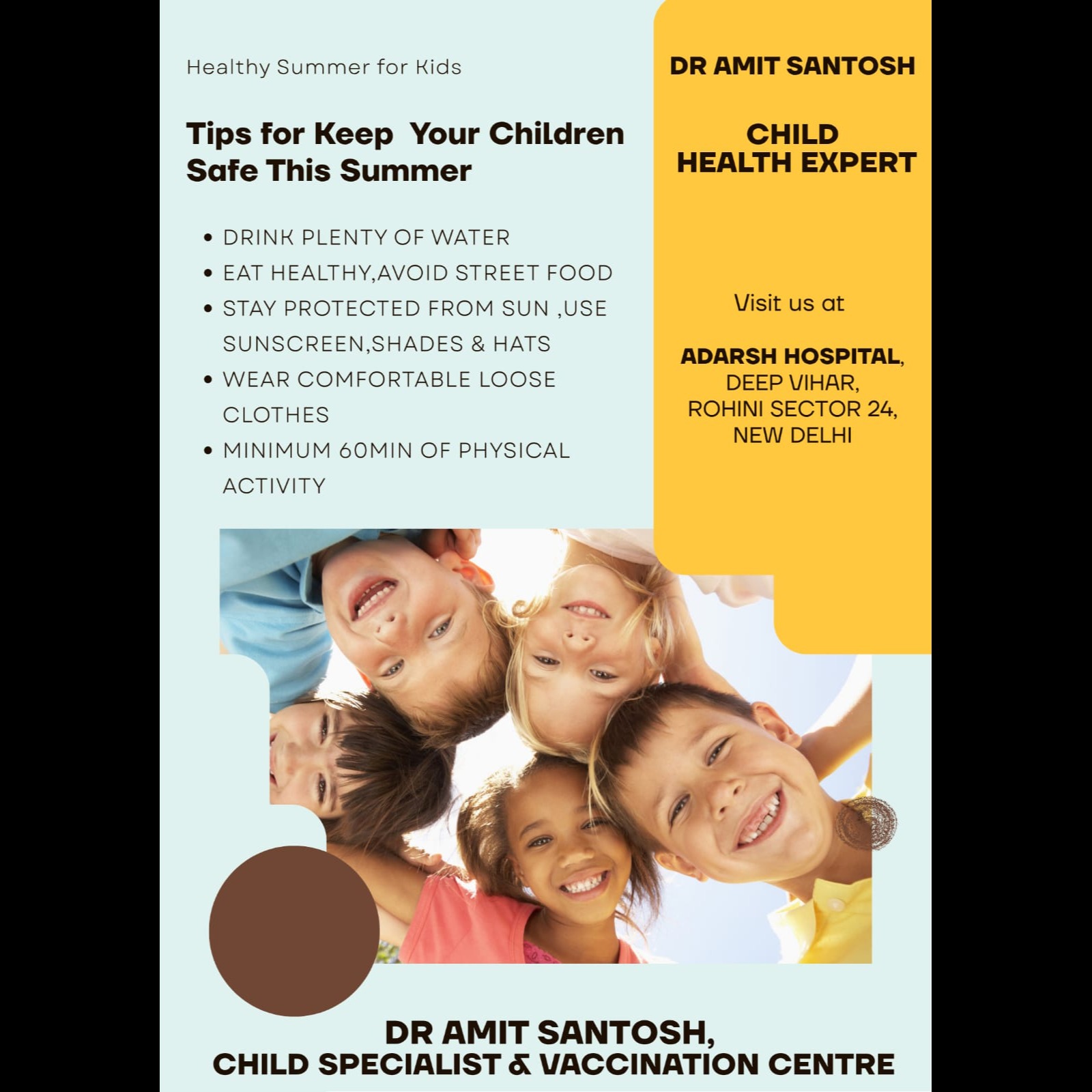 Dr. Amit Santosh- Pediatrician in Rohini  

Whe... main image