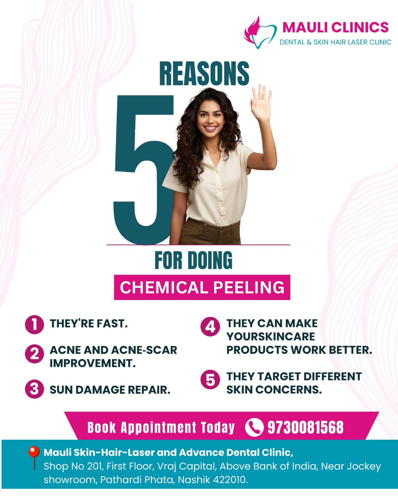 BEST CHEMICAL PEEL treatment at Pathardi phata. In... main image