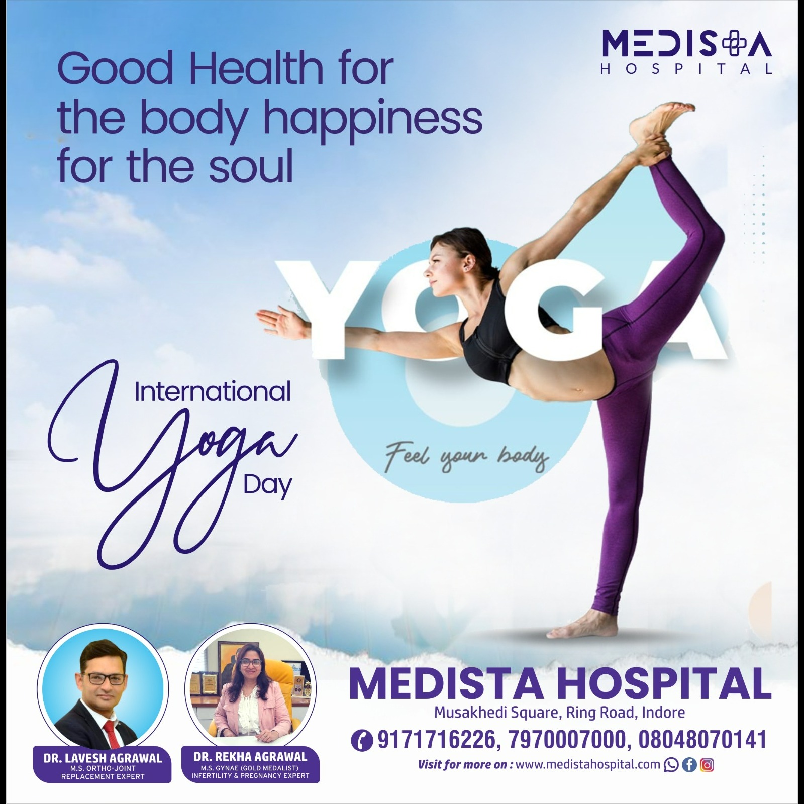 🧘♀️ Happy International Yoga Day! Let your min... main image