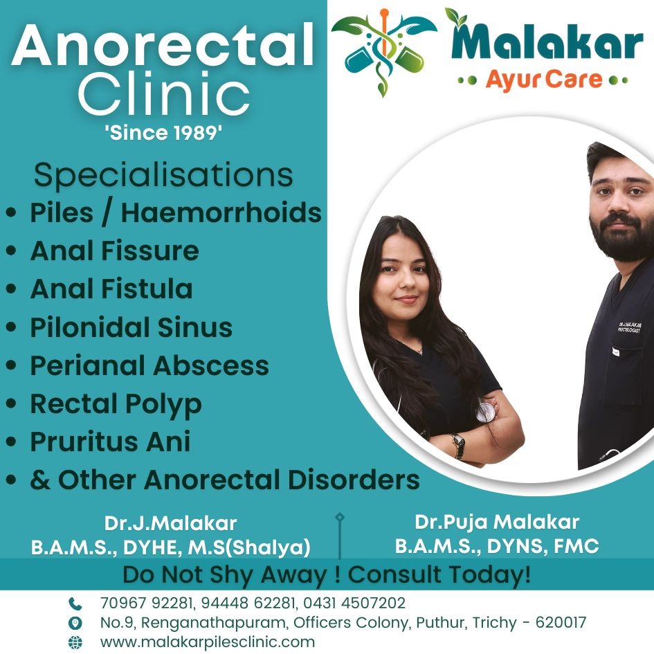 Malakar Ayur Care in Trichy offers expert Ayurvedi... main image