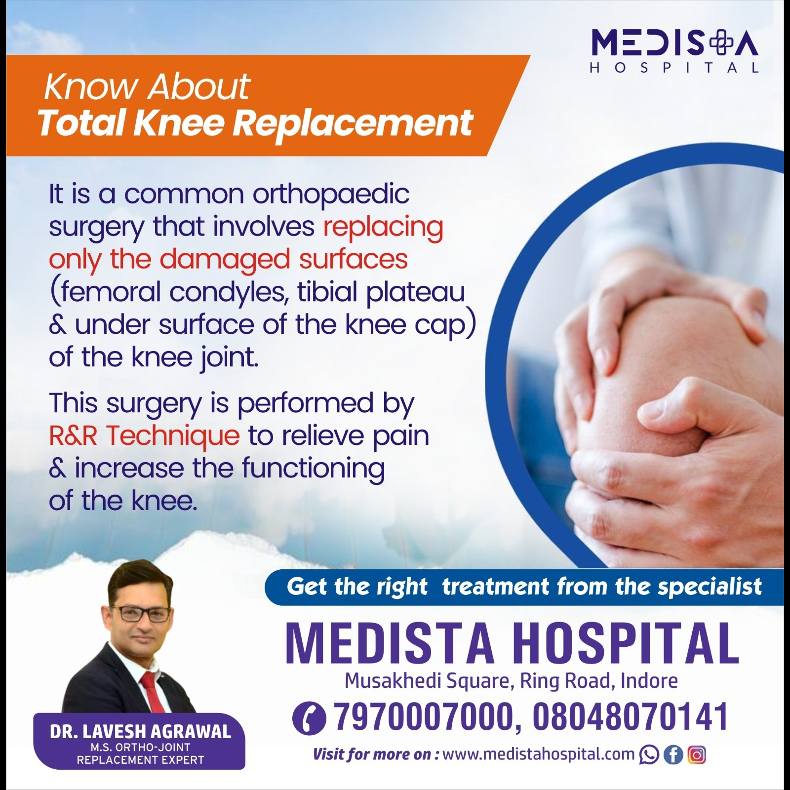 Best Total Knee Replacement Surgery in Indore
... main image
