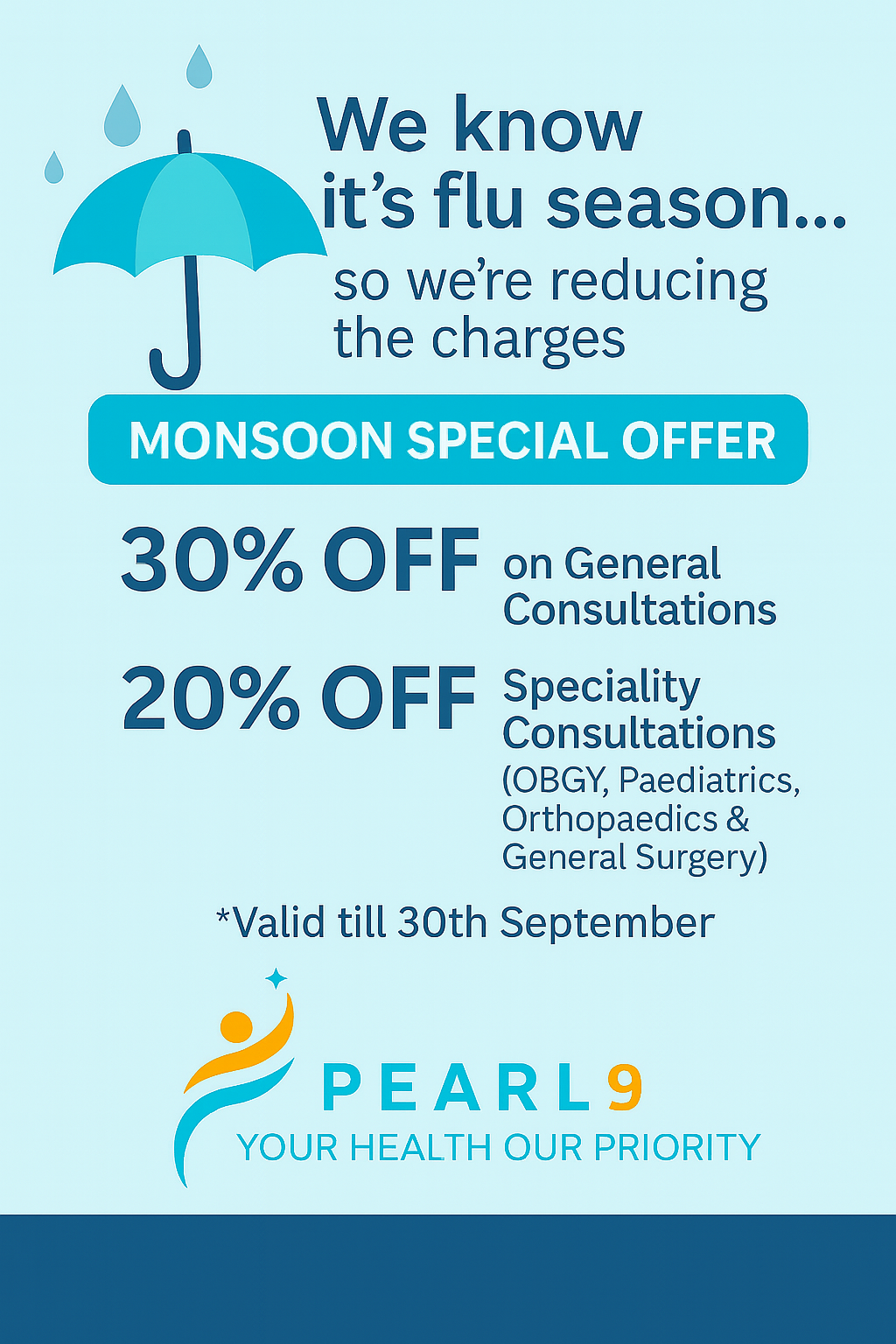🌧️🤧 We Know It’s Flu Season… So We’re Reducing ... main image