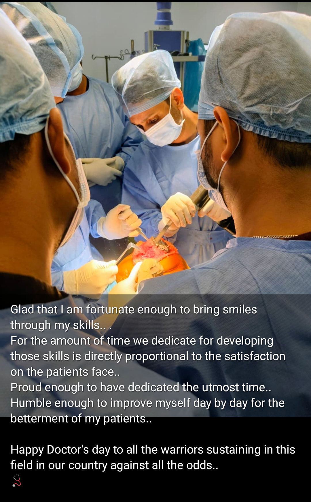 Happy Doctor's day to all the fellow Doctors.. main image