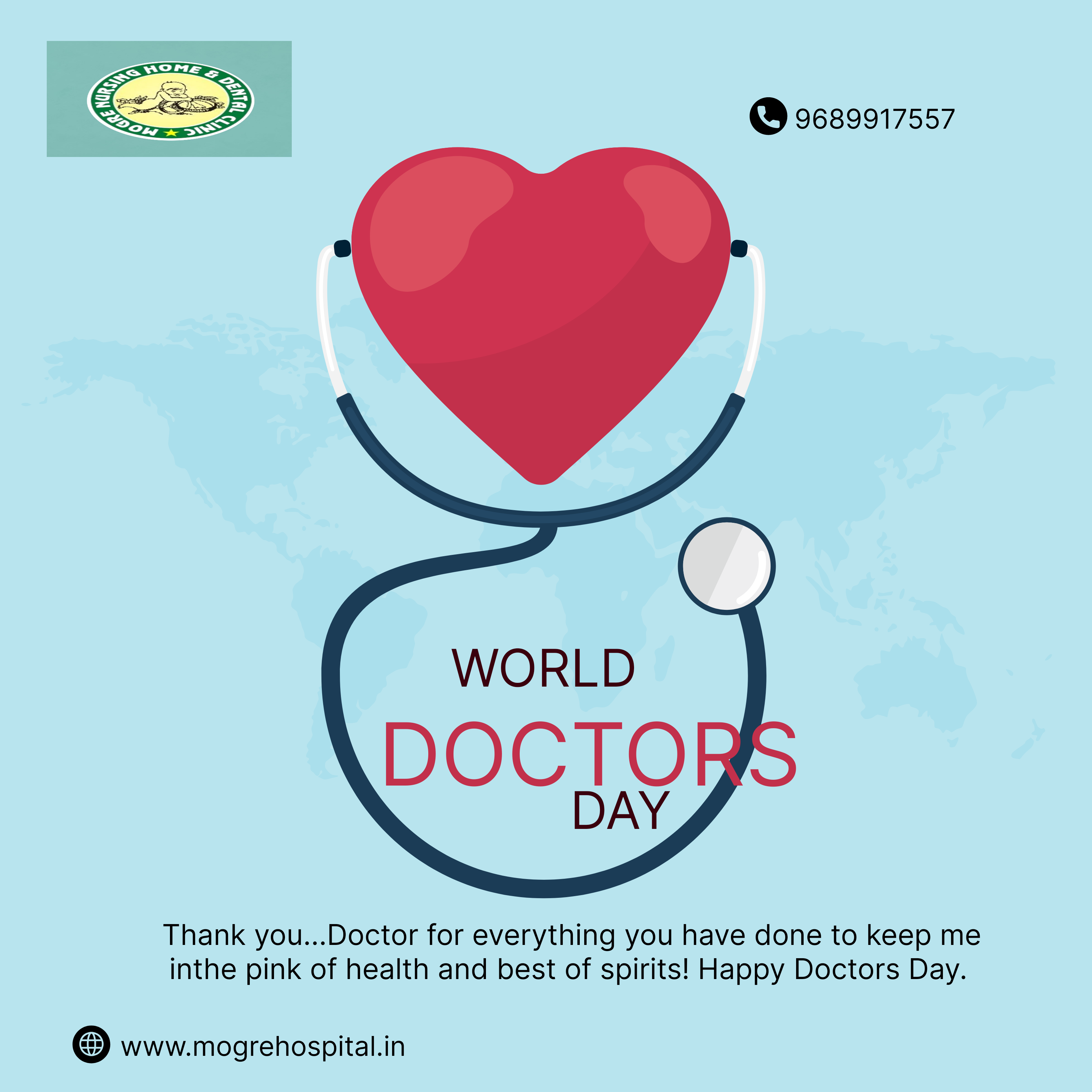 ❤️‍🩹 On Doctor’s Day, we salute the dedication,... main image