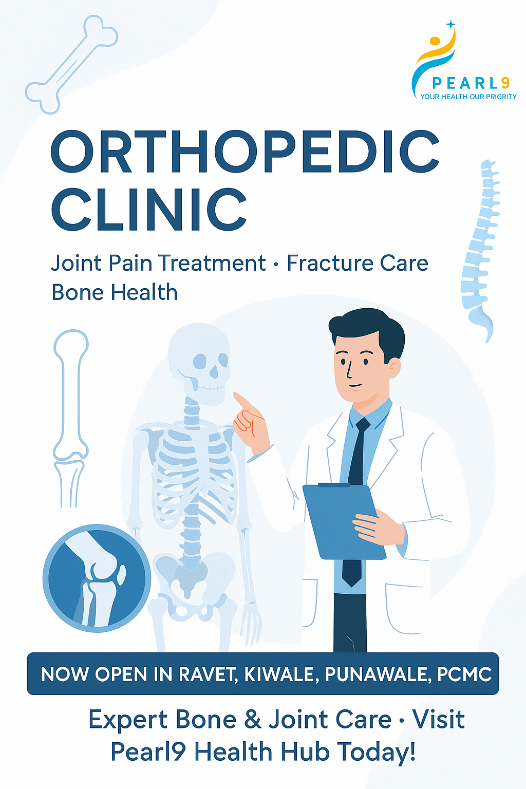 Get expert orthopedic care at Pearl9 Health Hub main image