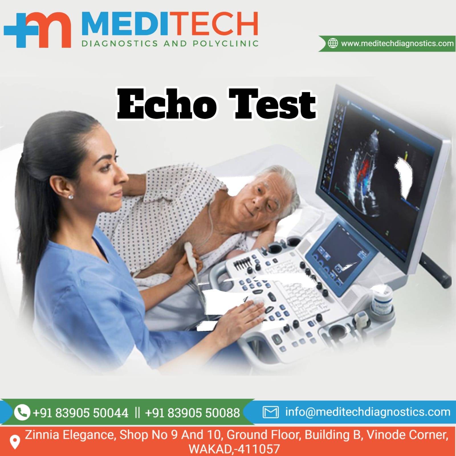  2 decho test finds immediately to know your heart status.  So get tested and consult with our cardi... main image