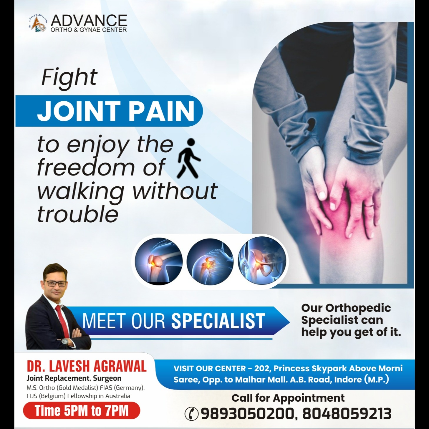 Best Joint Pain Specialist in Indore main image