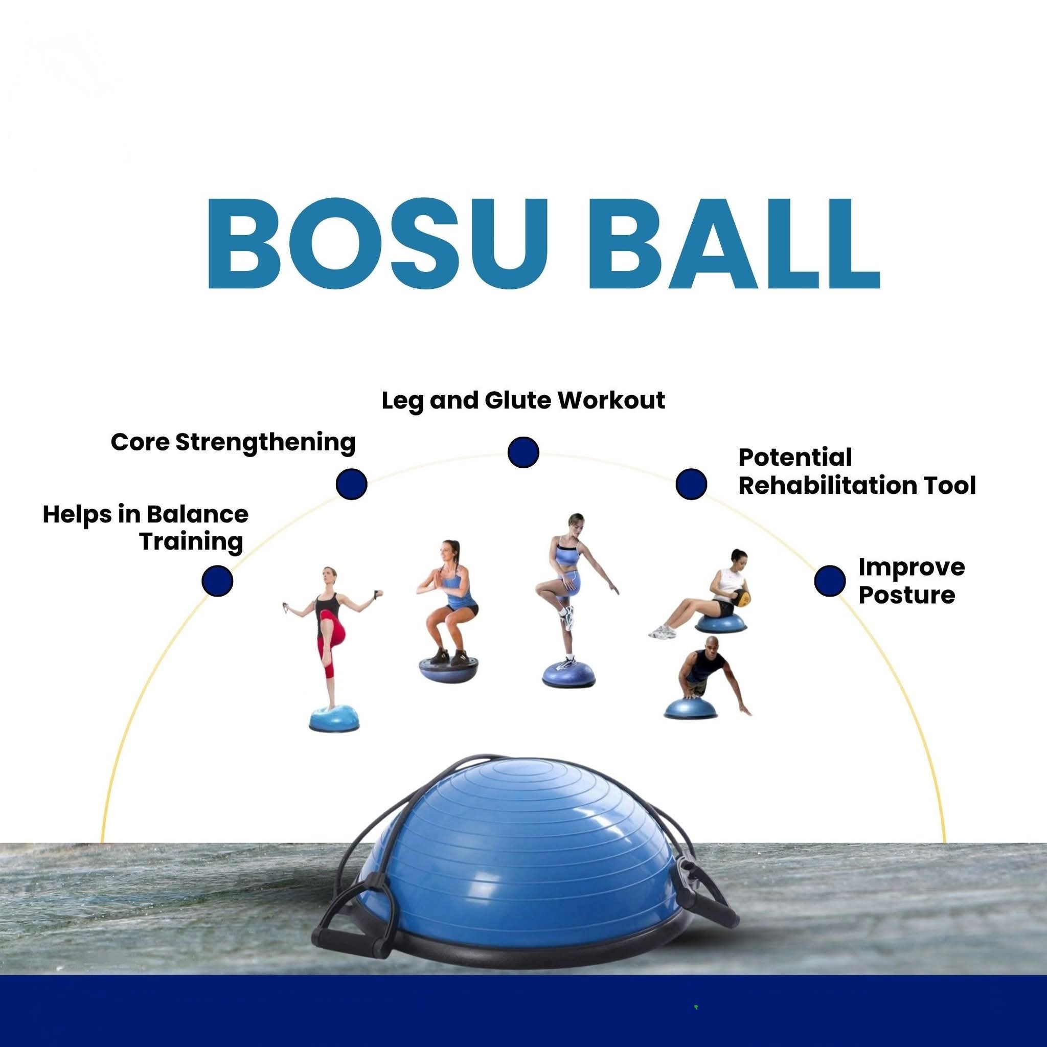 Balancing and functional training exercise with Basu ball at Sunshine cli... main image
