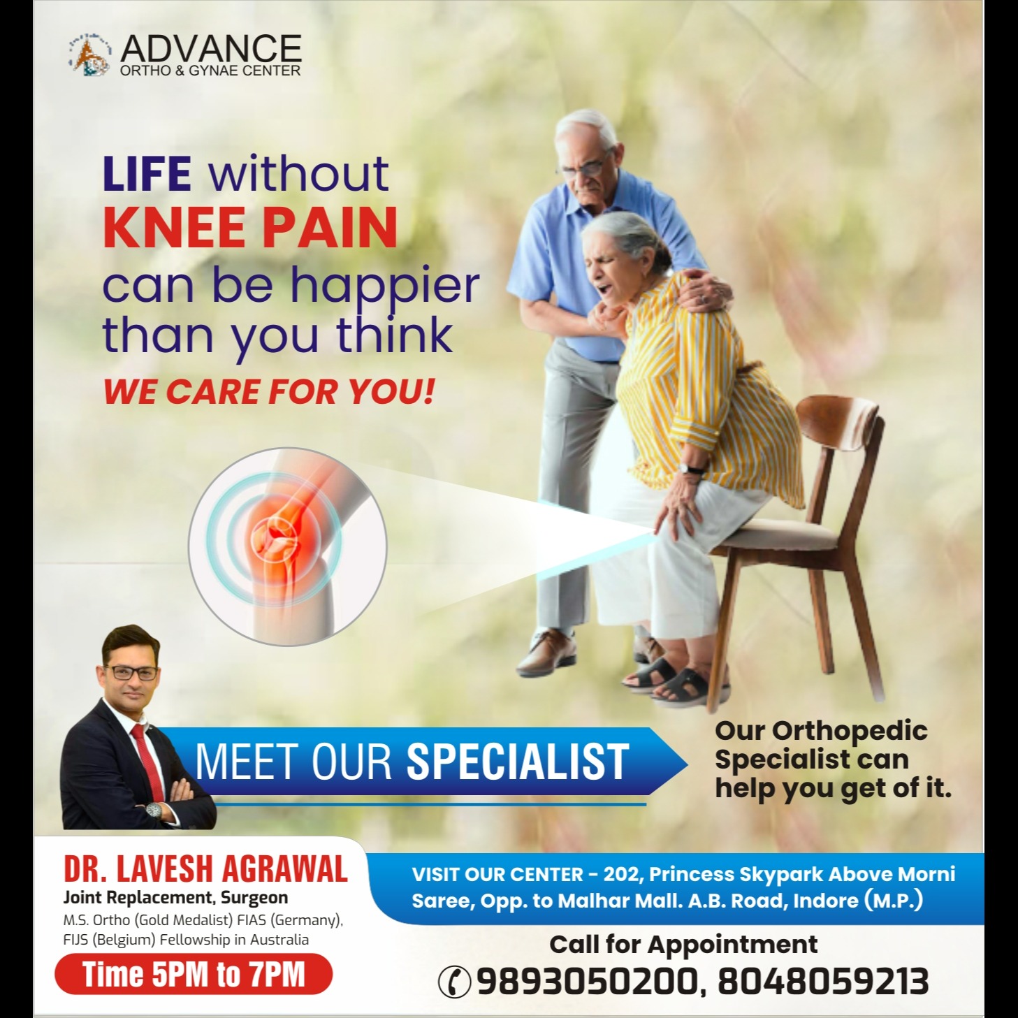 Best Doctor for Joint Pain in Indore main image