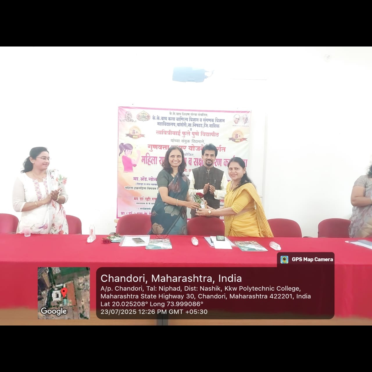 🌿 Guest Lecture on “Women’s Health for Young Girls” at K.K. Wagh College, Chandori 🌿 We are del... main image