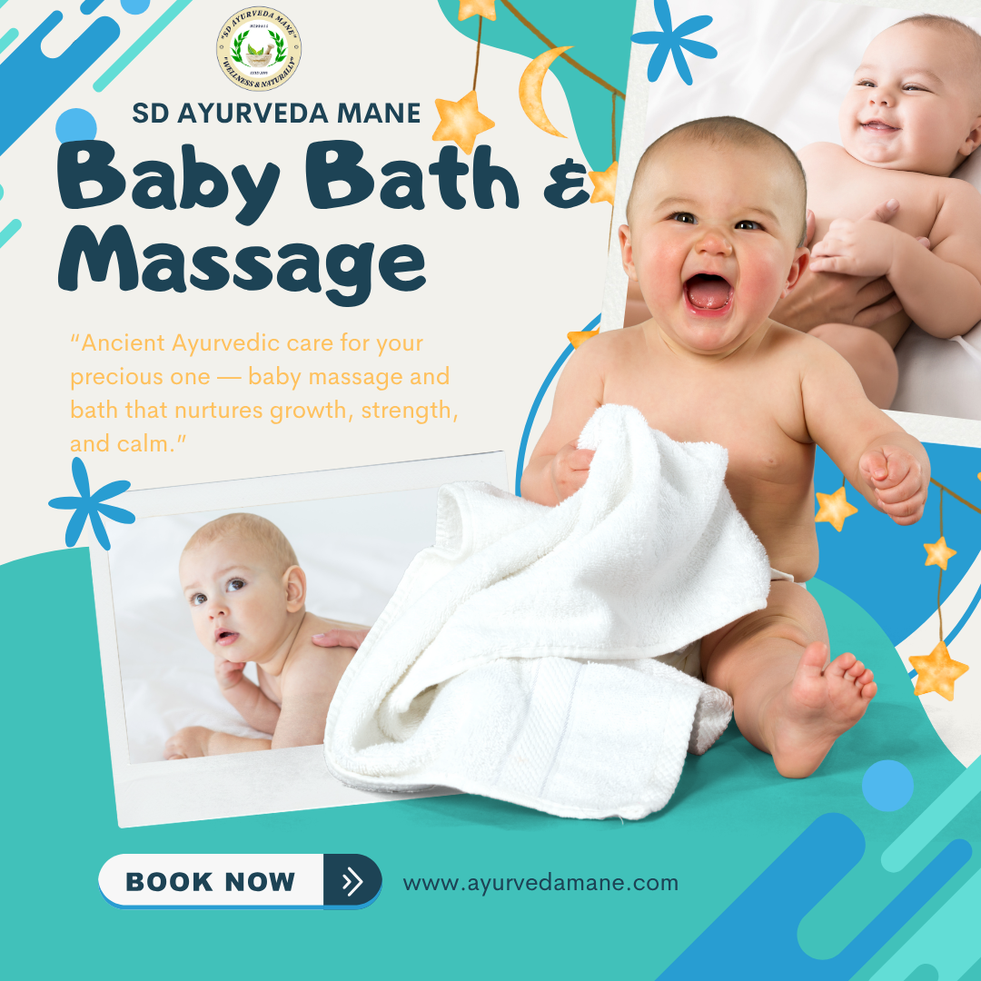 Baby Massage at SD Ayurveda Mane Electronic City main image