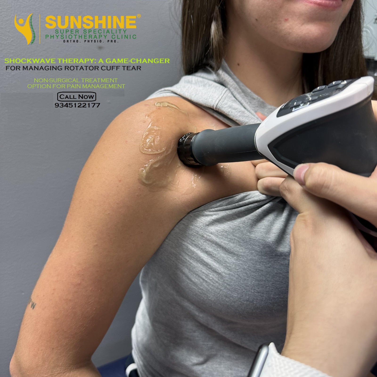 Shoulder Rotator Cuff Injury and Physiotherapy Treatment at Sunshine Super Speciality Physiotherapy main image