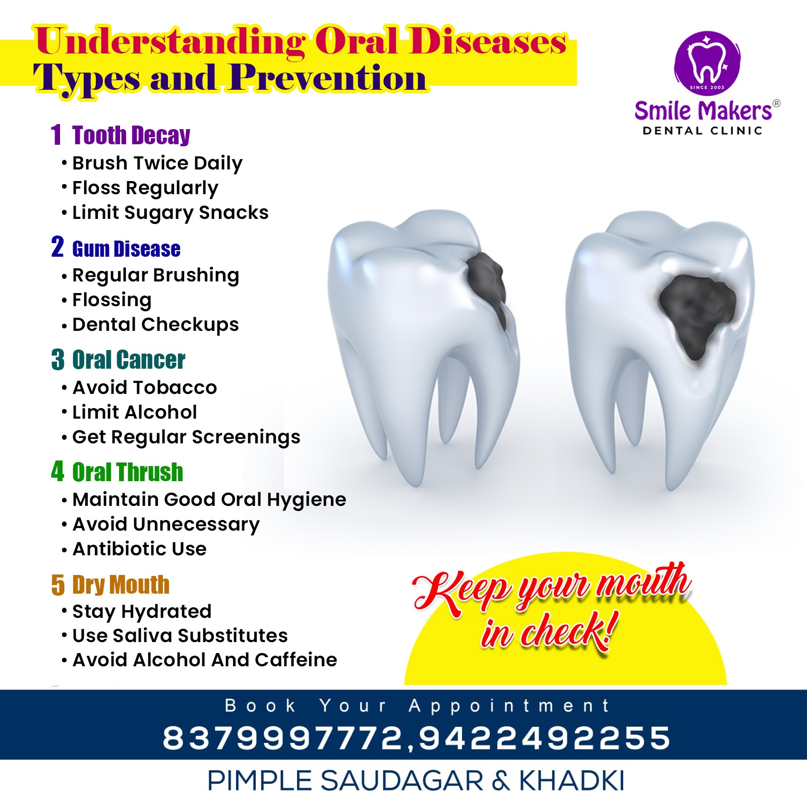best Smiledesigning clinic in pimple saudagar!Healthy smiles start with understanding! Learn more ab... main image