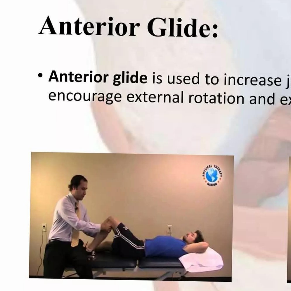 KNEE JOINT MOBILIZATION TECHNIQUES (GLIDE) main image