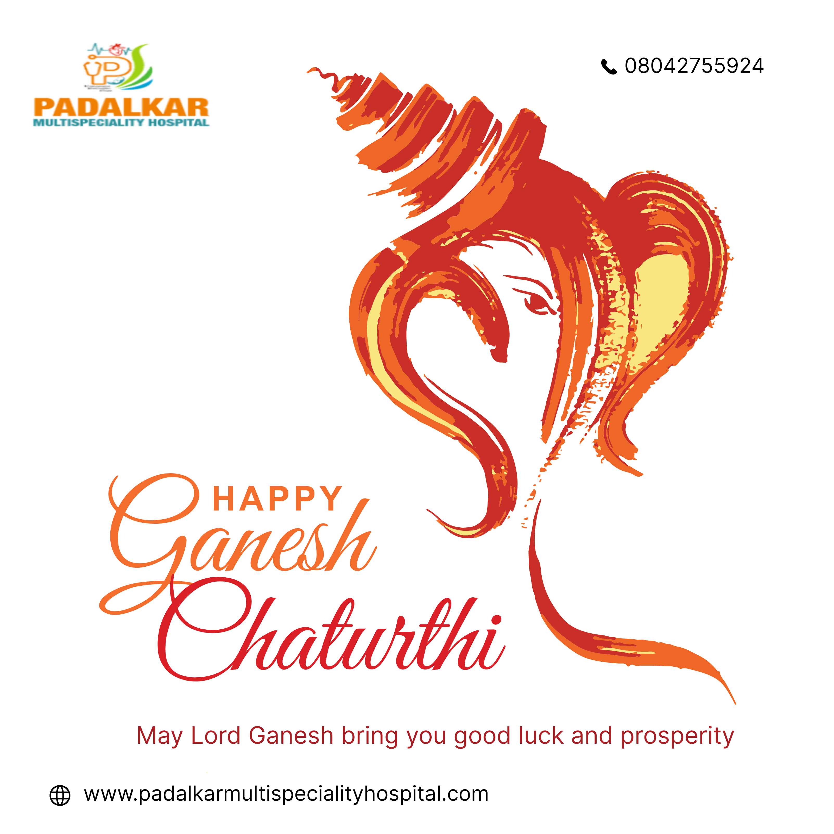 🐘🌺 This Ganesh Chaturthi, may Bappa remove all obstacles & bless your home with joy! ✨🙏 Ganpati B... main image