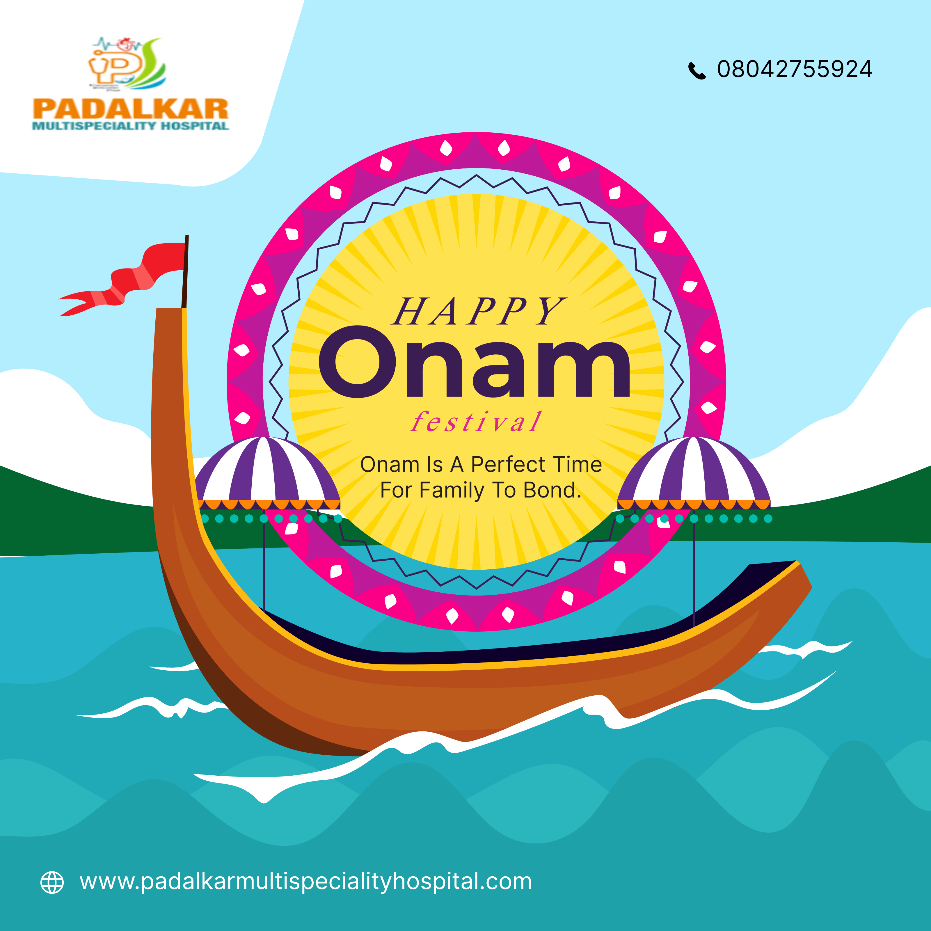 🌿✨ Onam is not just a festival, it’s a celebration of culture, unity, and joy. 🌸 🌼 Wishing you al... main image