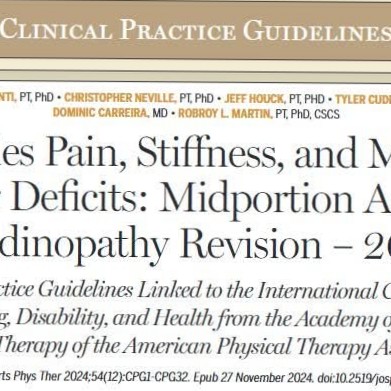 LATEST ➡️ 2024 Midportion Achilles Tendinopathy Clinical Practice Guideline main image