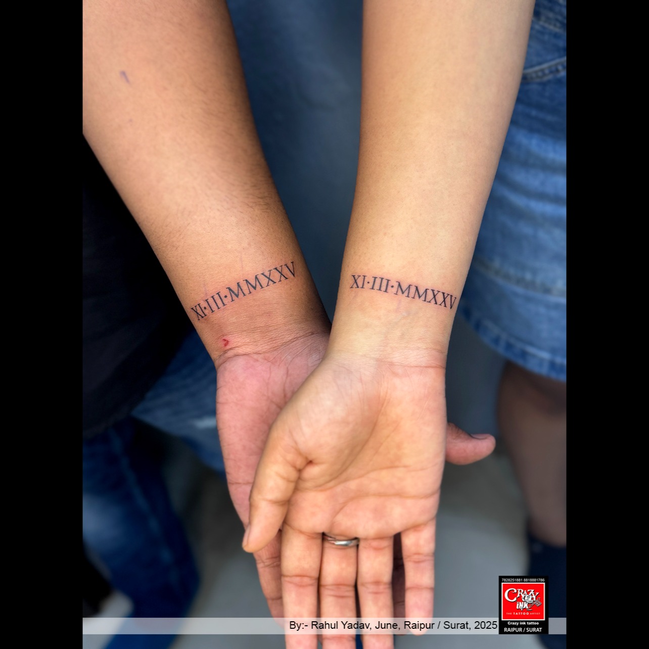 Roman Numeral Tattoos on Ribs: A Timeless Symbol