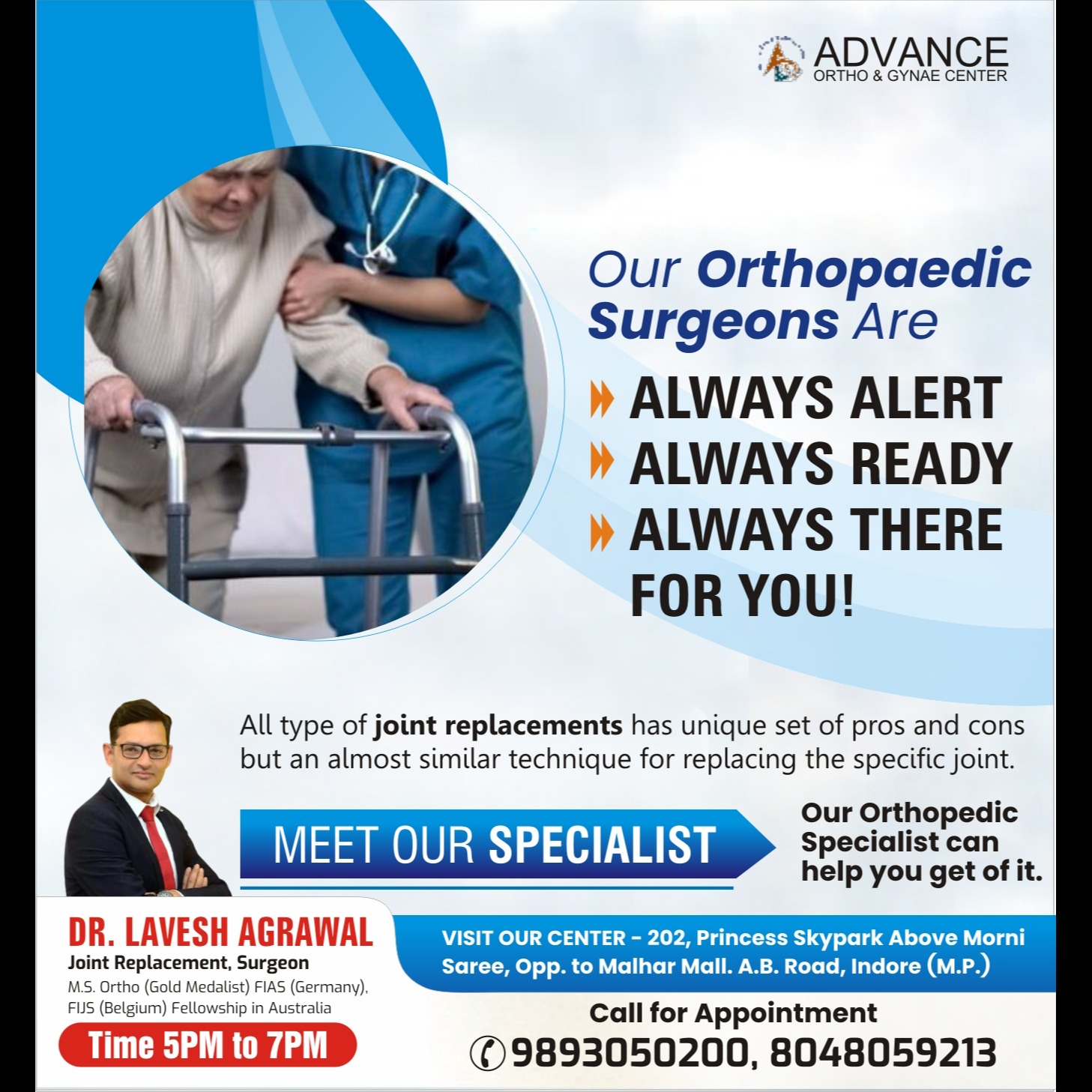 Best Orthopedic Surgeon in Indore Near Me main image