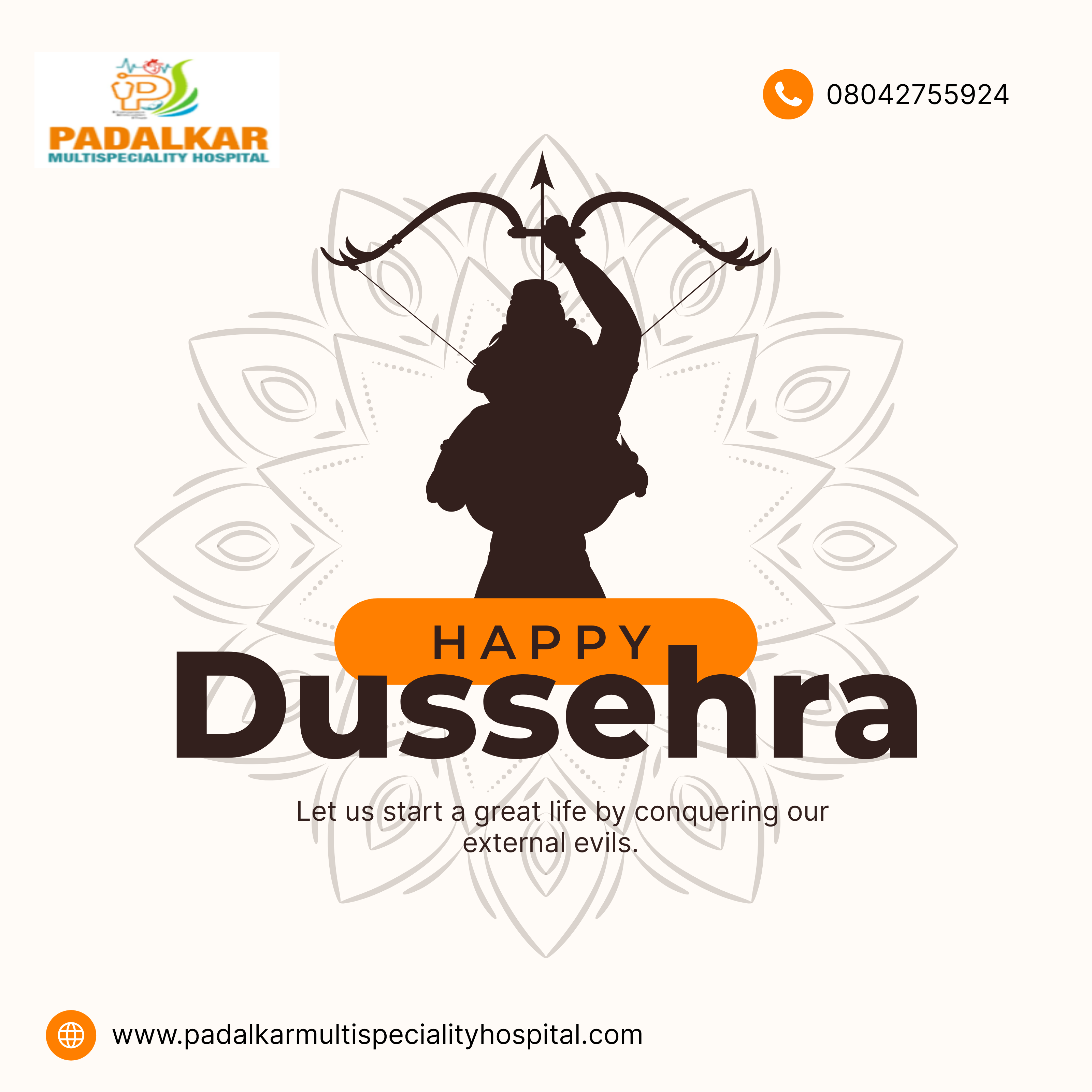 🌺✨ May this Dussehra inspire you to conquer challenges with courage and positivity. 💪🌟 Celebrate ... main image