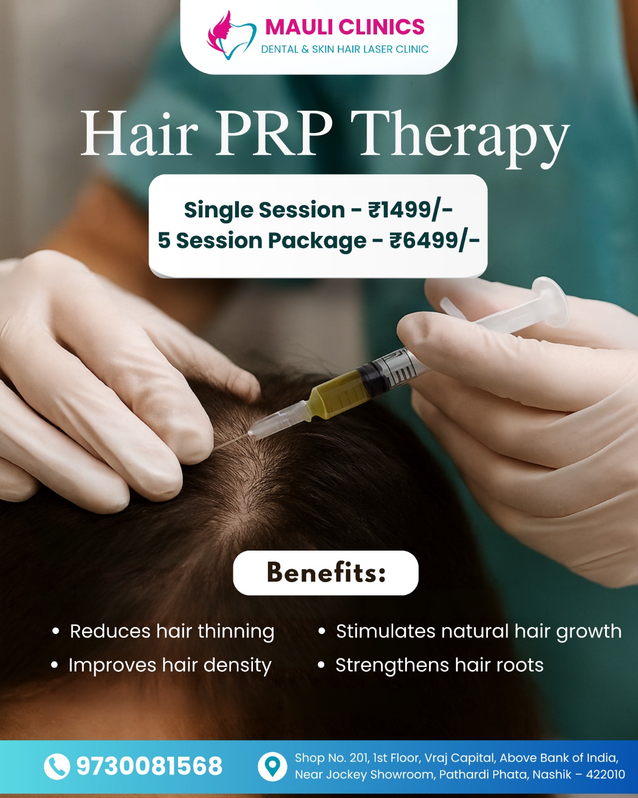 Best And Affordable PRP treatment Clinic In Nashik. main image