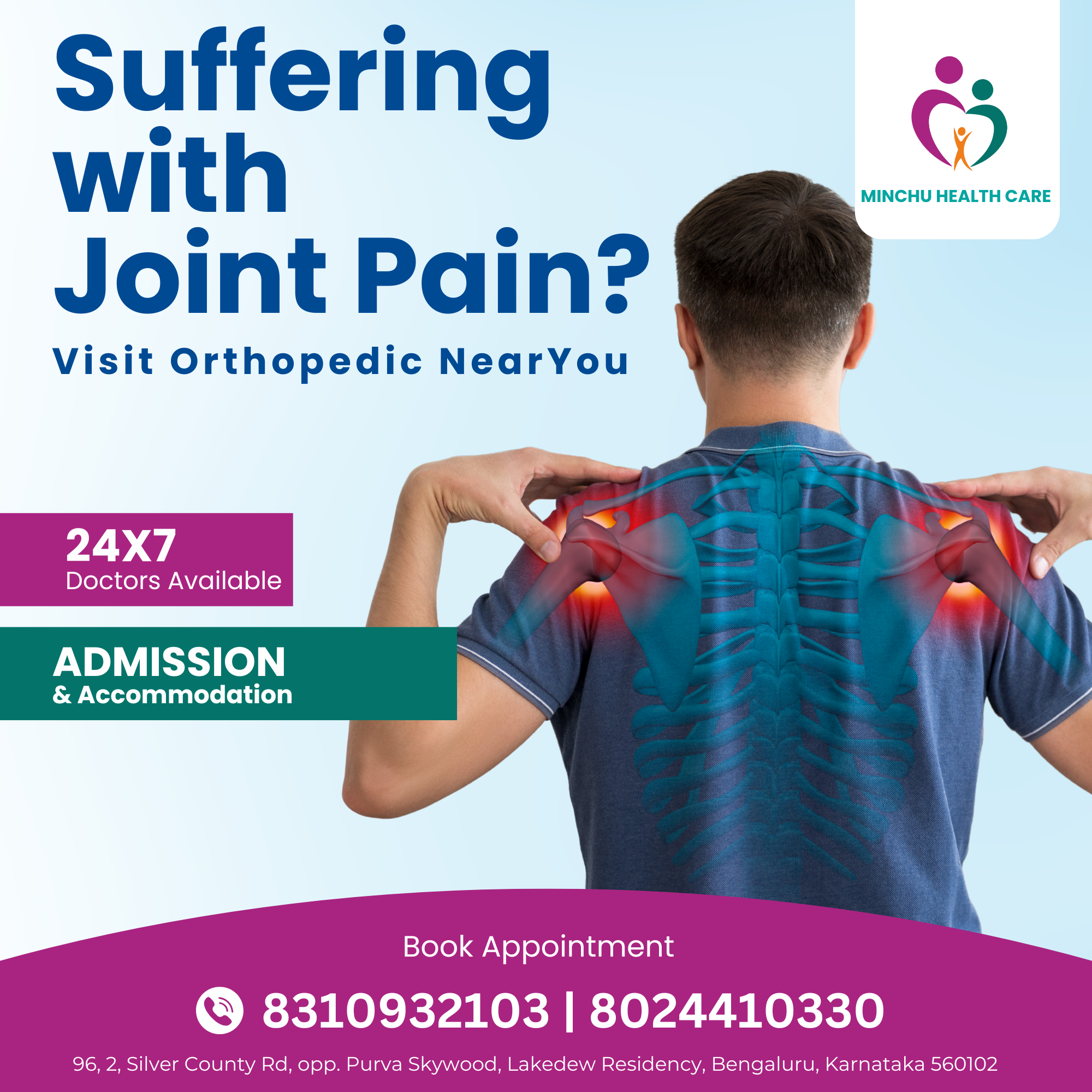 Best Orthopedic Doctor in Haralur | How to Protect Your Joints Pain main image