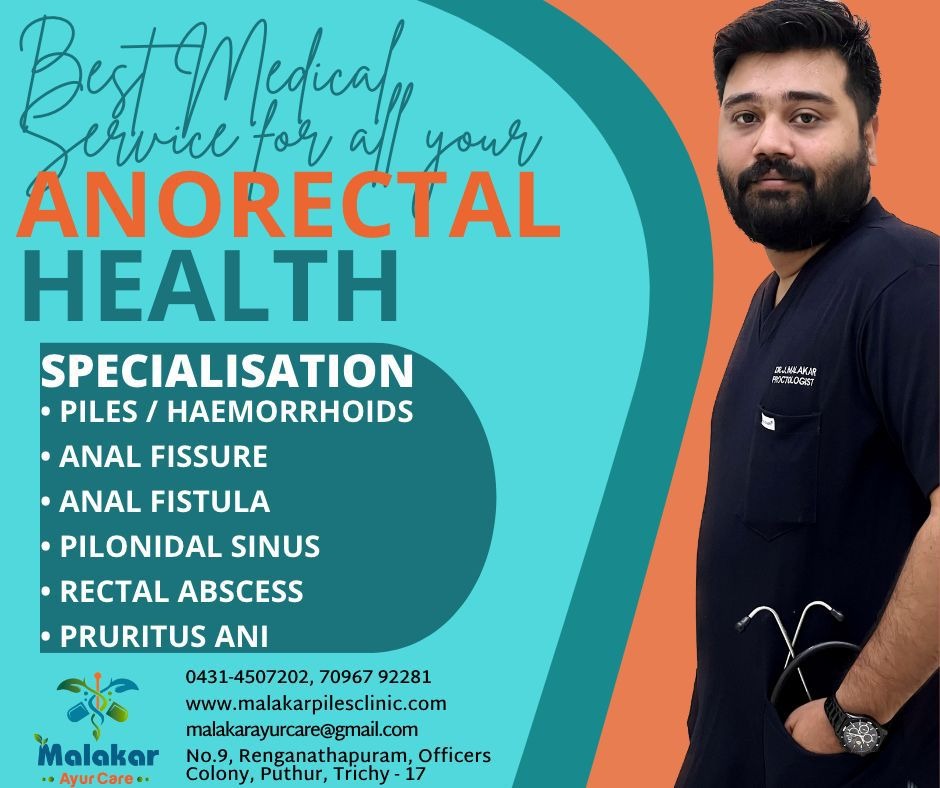 Best Piles Doctor in Trichy  malakar ayur care  main image