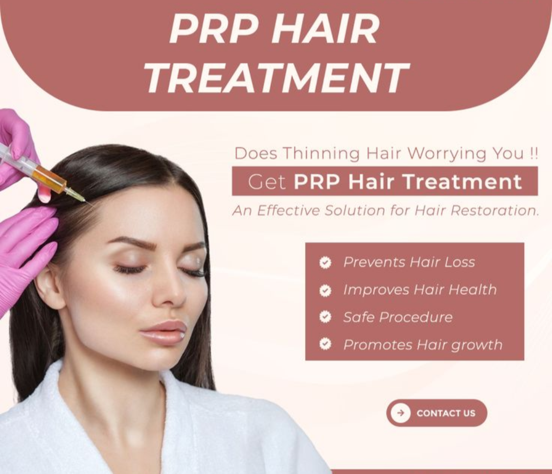 Best And Affordable Biotin PRP Treatment Clinic in Nashik is Mauli skin hair laser clinic. main image
