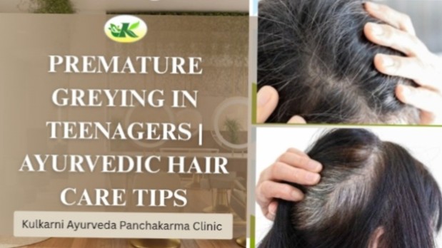 Premature Greying in Teenagers | Ayurvedic Hair Care Tips main image
