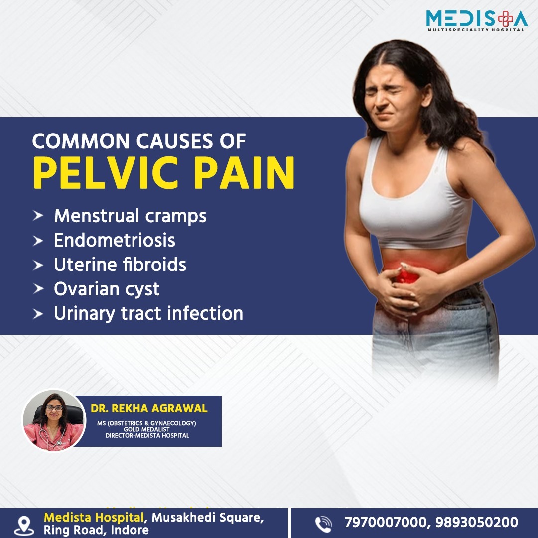  Best Pelvic Pain Specialist in Indore - Dr. Rekha Agrawal | Accurate Diagnosis & Gentle Women’s Car main image