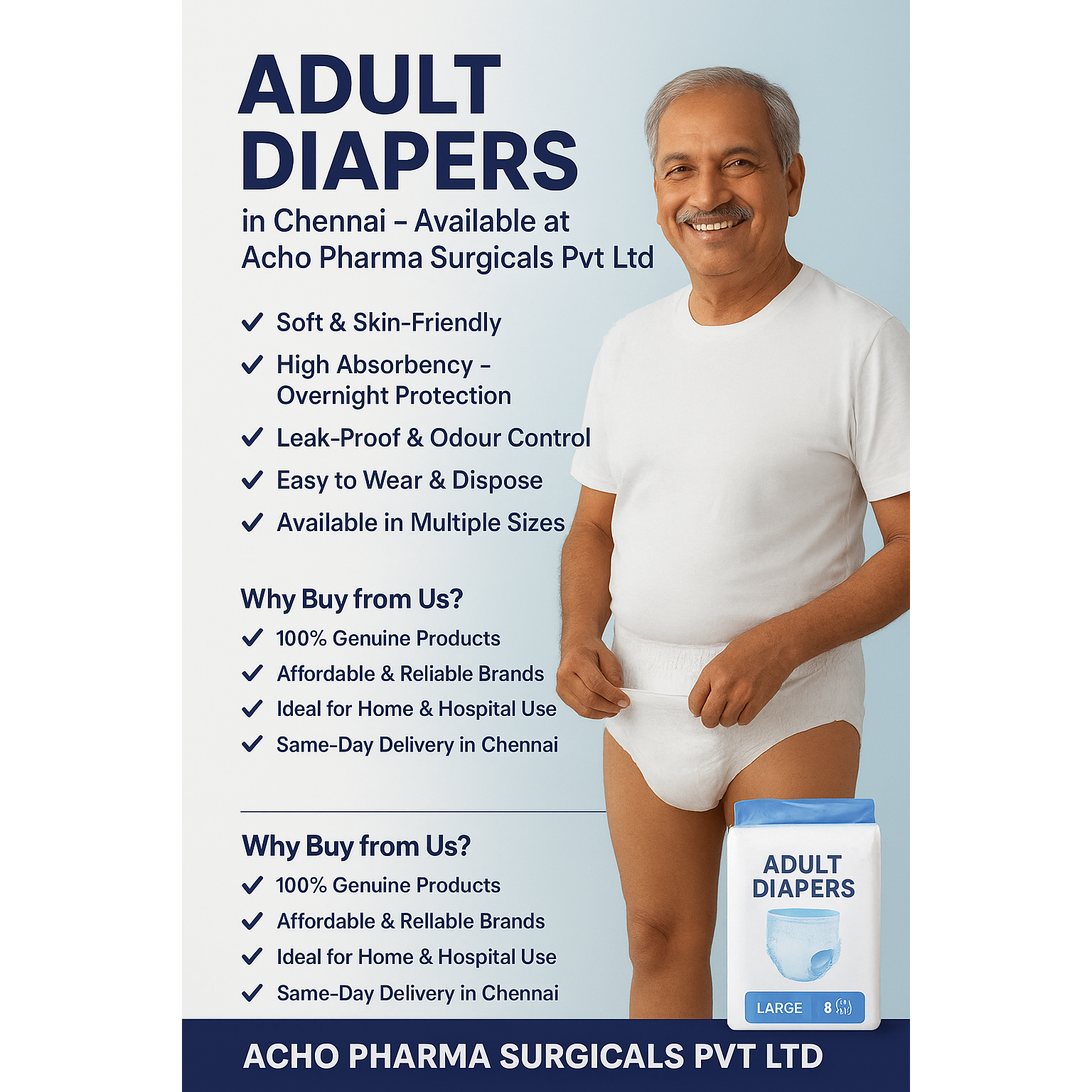 Adult diap