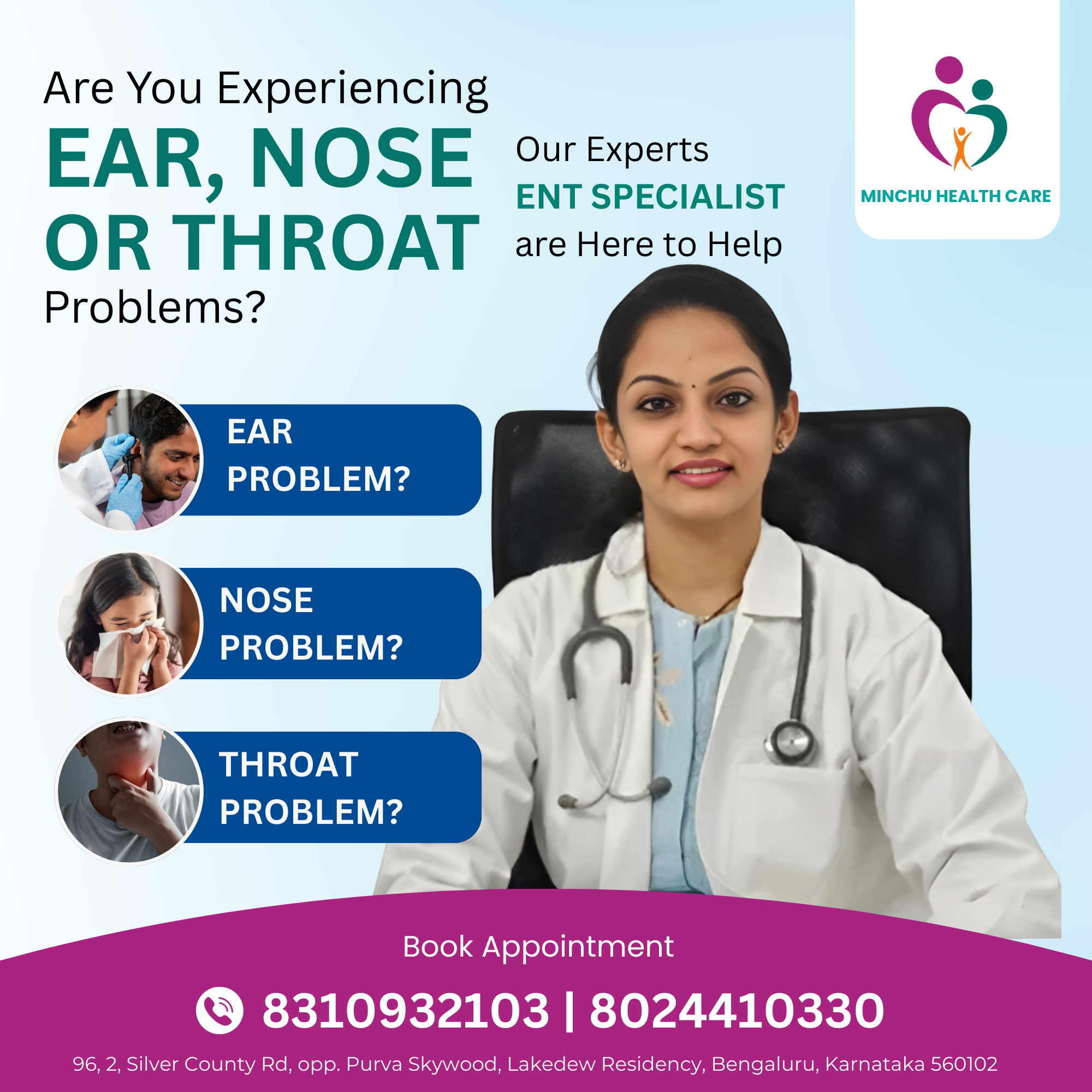 ENT Specialist Near HSR layout main image