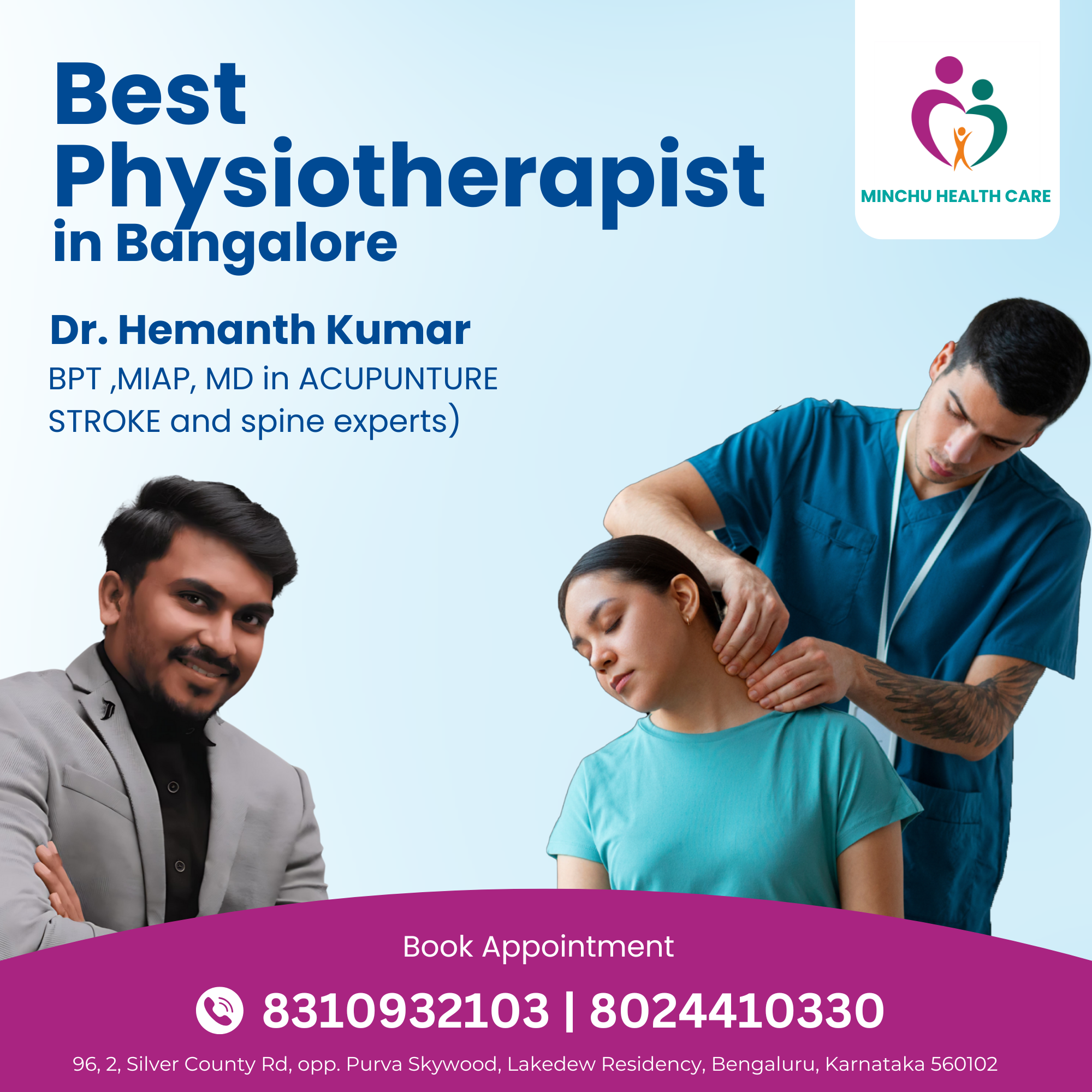 Best physiotherapist Bangalore main image