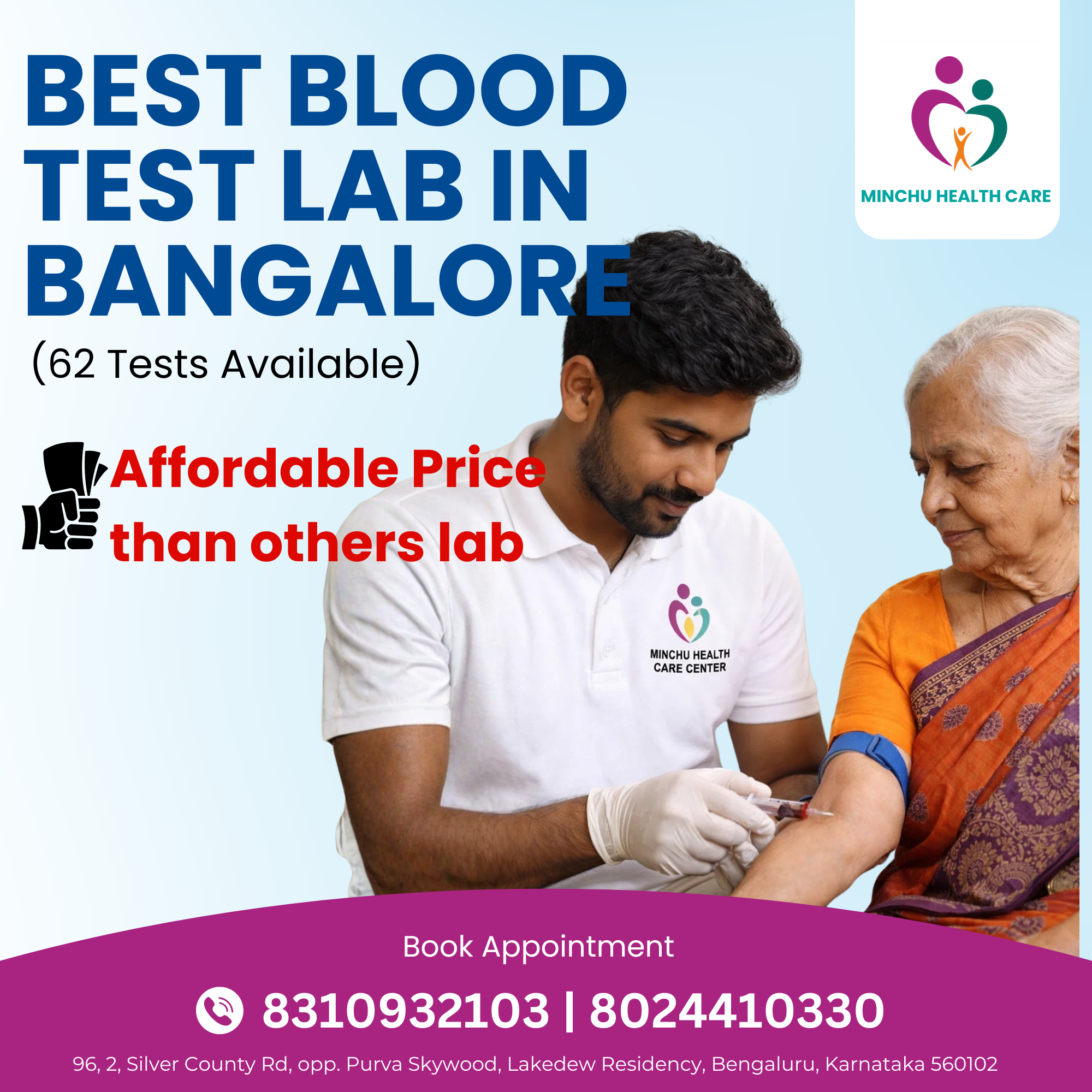 Home Blood Collection in Bangalore main image