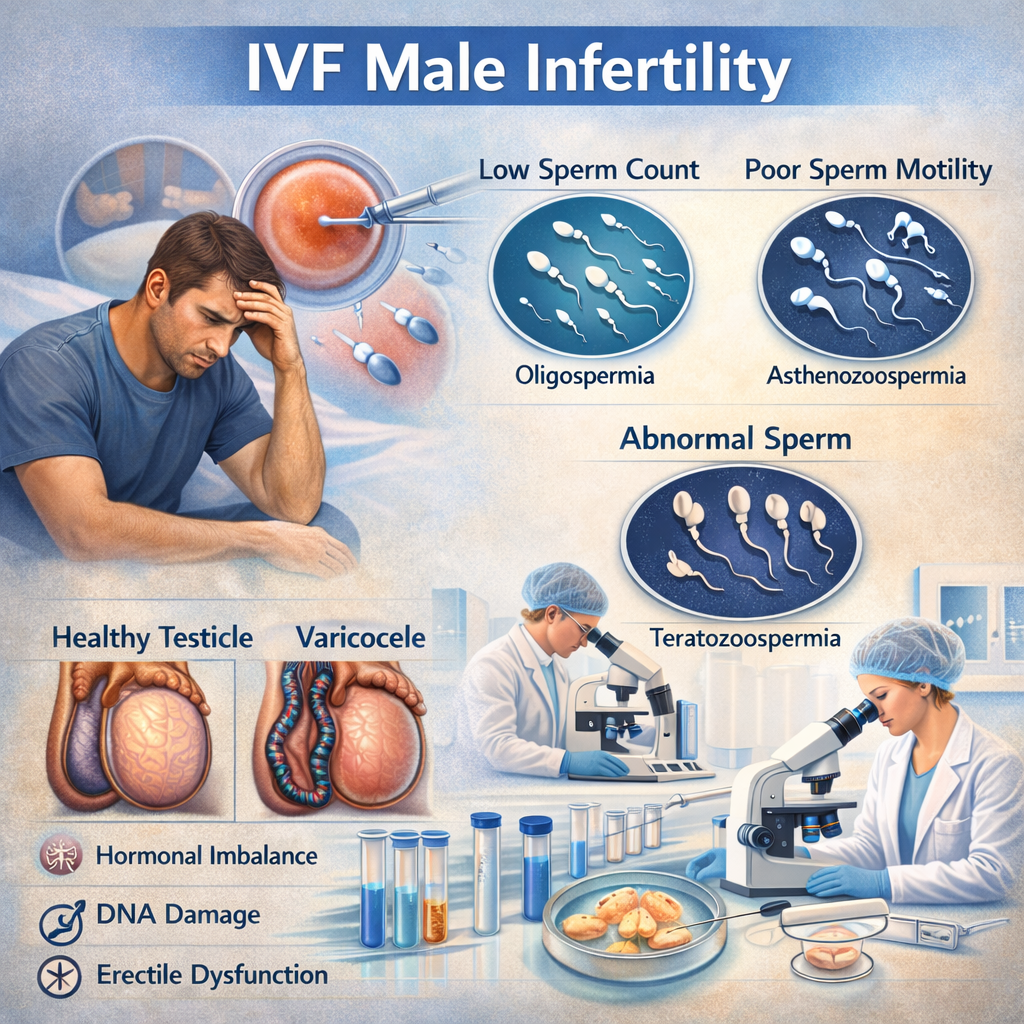 Fertility Fundamentals: Can Male Infertility Be Treated? - Genesis IVF Coimbatore main image