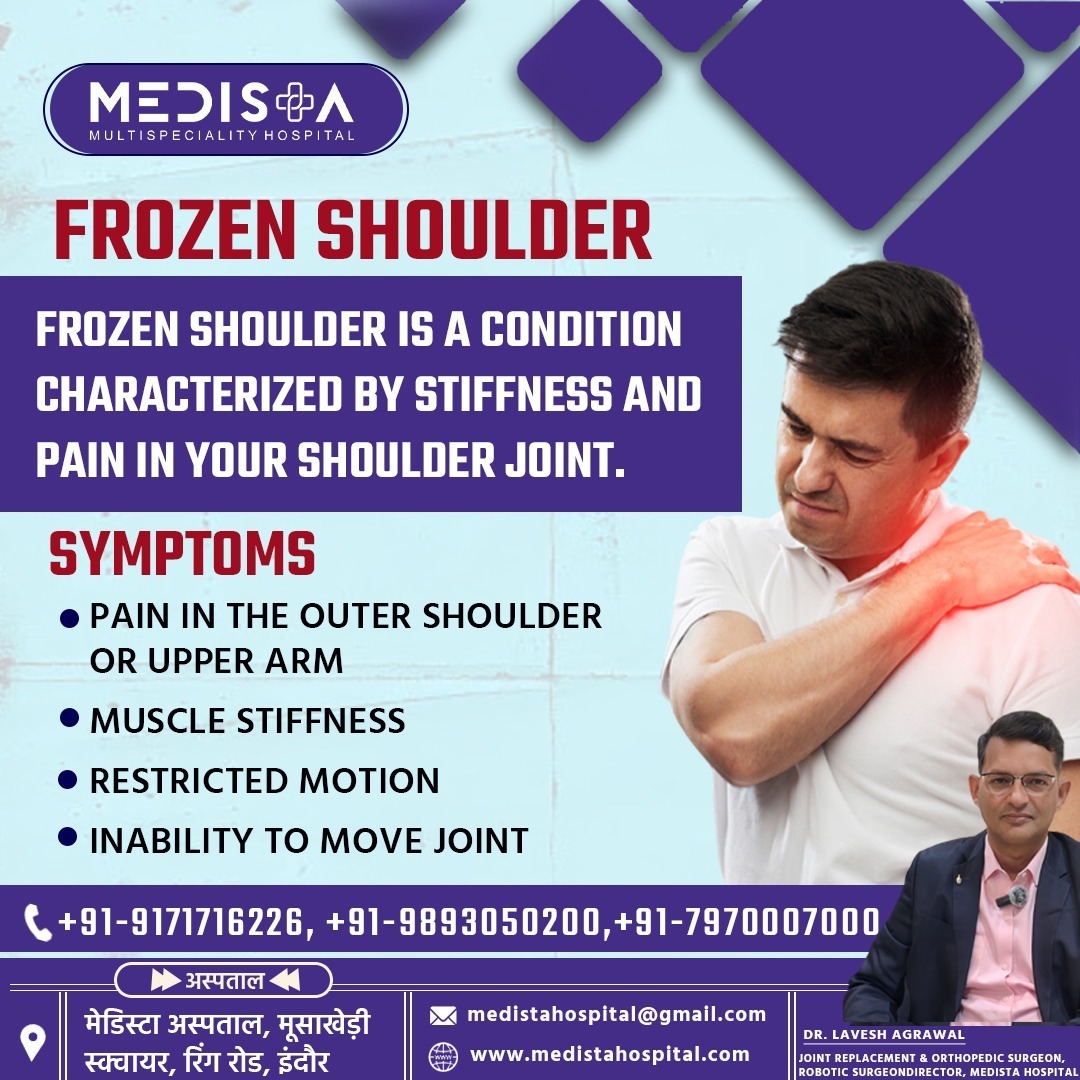 Frozen Shoulder Treatment in Indore at Medista Hospital  Expert Care by Dr. Lavesh Agrawal main image