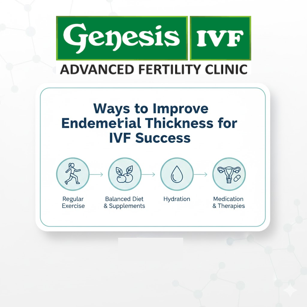 Ways to Improve Endometrial Thickness for IVF Success - Genesis IVF Hospital in Coimbatore main image